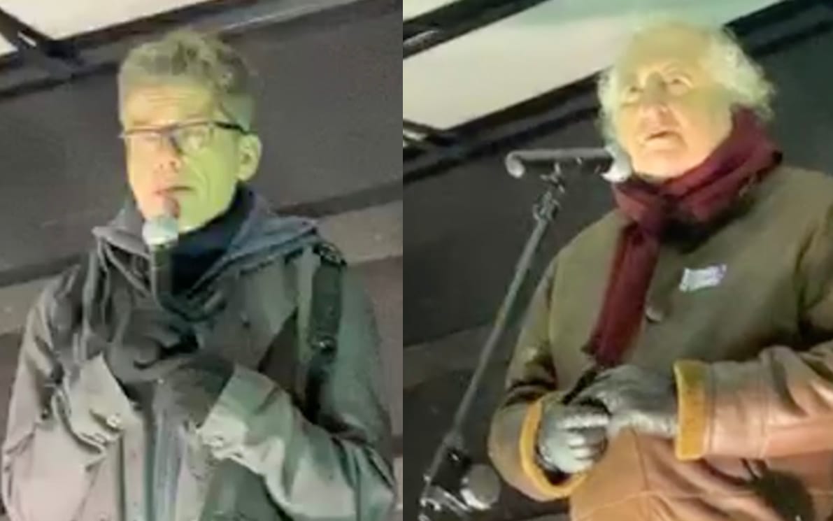 Grafika do artykułu „Sędziowie mają obowiązek walczyć o wolne sądy”. Igor Tuleya i prof. Rzepliński pod Sejmem [WIDEO]