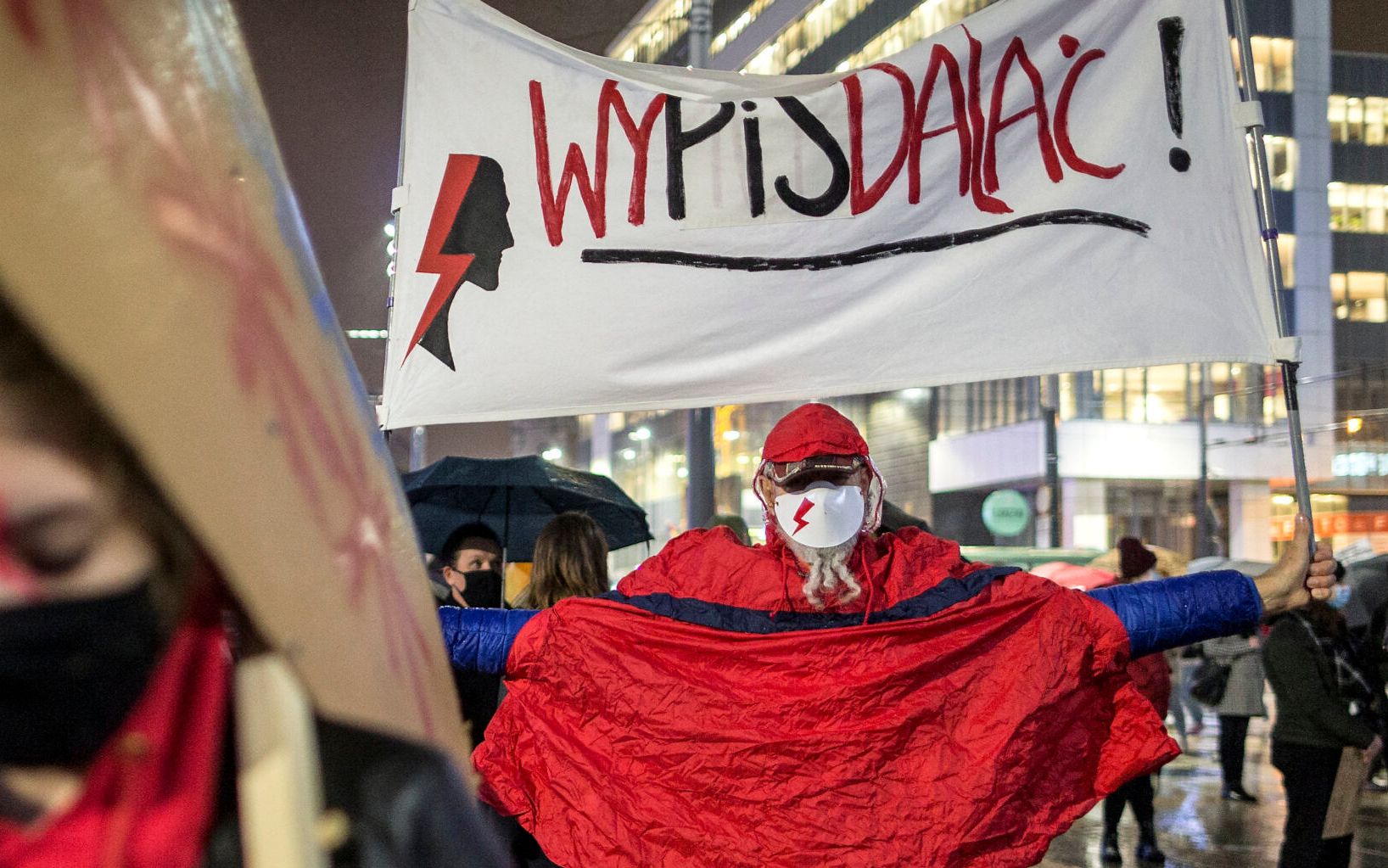 30.10.2020 Katowice . Protest  kobiet przeciwko wyrokowi Trybunalu Konstytucyjnego Julii Przylebskiej w sprawie aborcji .
Fot. Grzegorz Celejewski / Agencja Gazeta