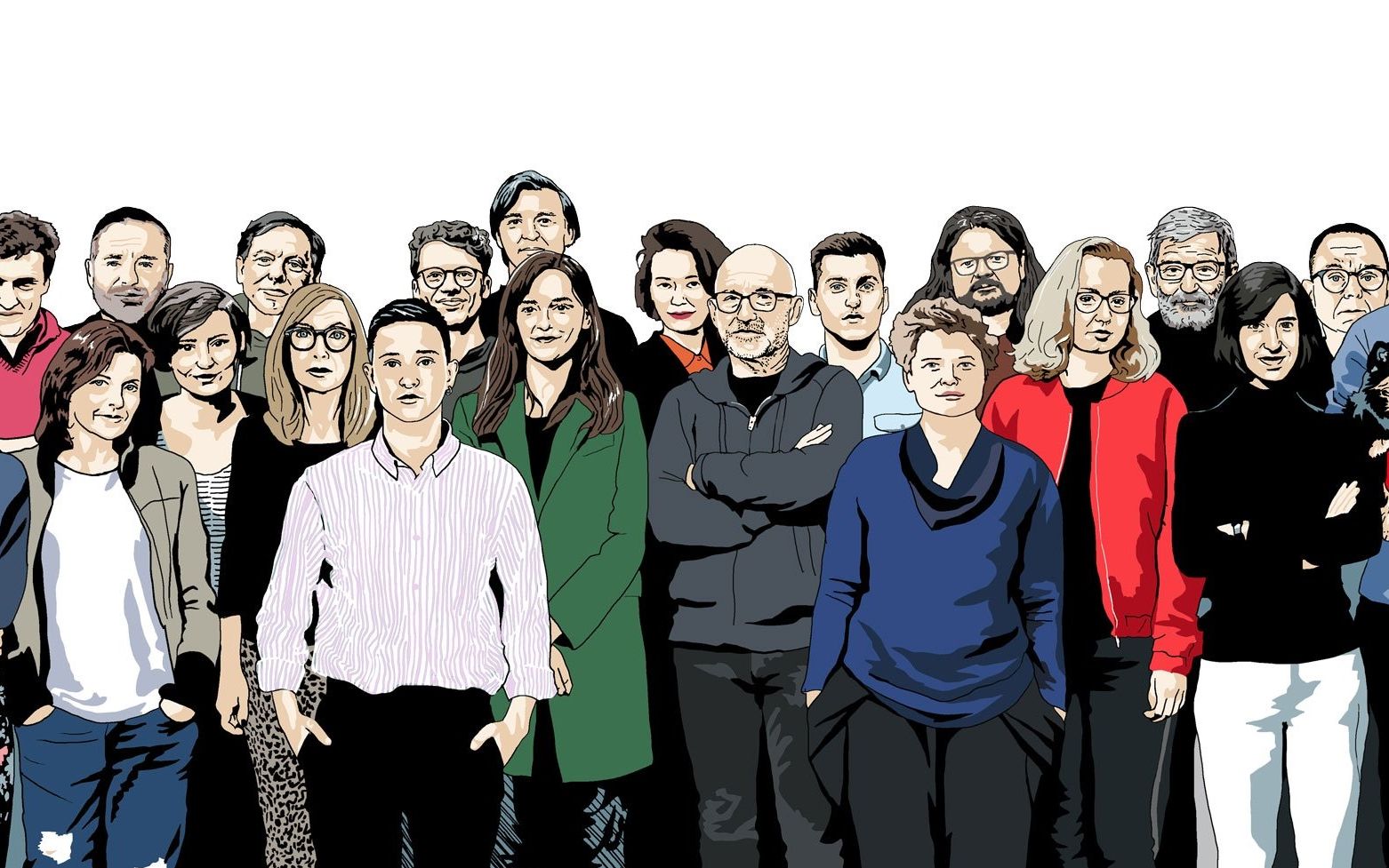 Grafika do artykułu OKO.press z trzykrotnym wzrostem liczby Czytelników. Dzięki za zaufanie!