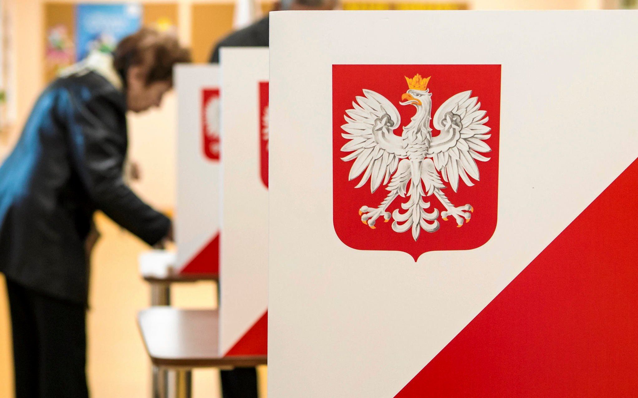 04.11.2018 Krasne , Obwodowa Komisja Wyborcza nr 1 . Druga tura wyborow Samorzadowych .
Fot. Grzegorz Bukala / Agencja Gazeta