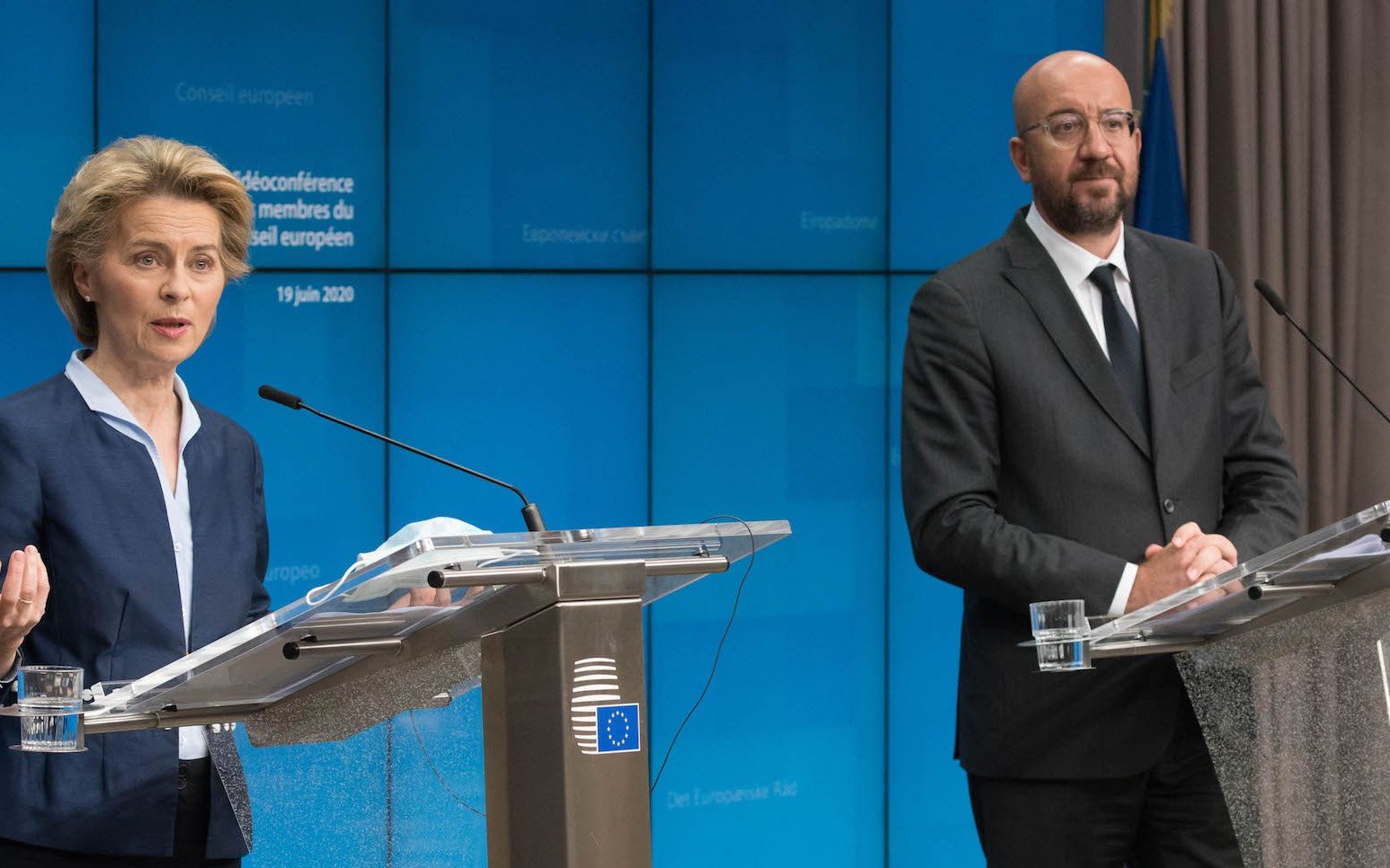 Ursula von der Leyen, Charles Michel