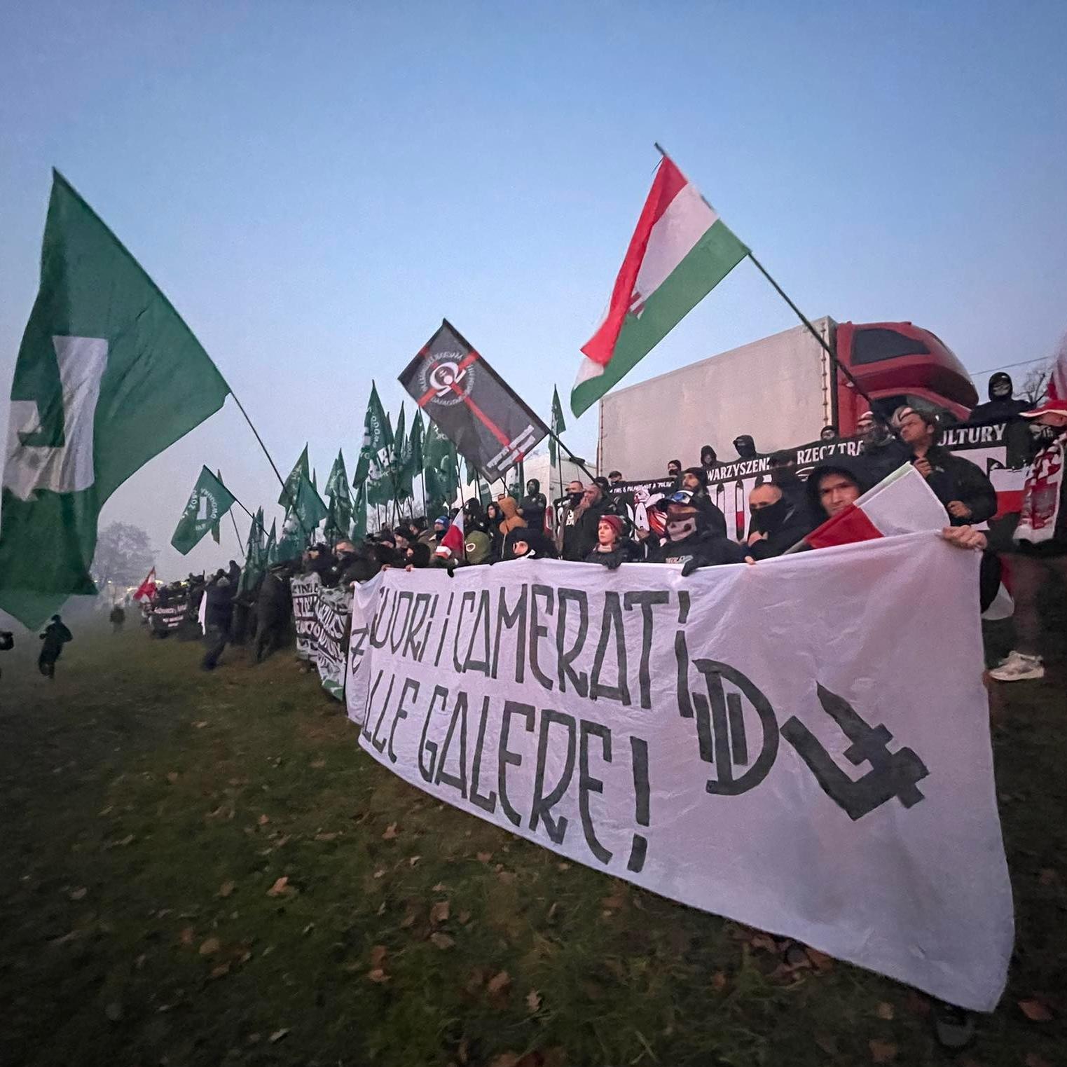Warszawa, 11.11.2021; Marsz Niepodległości
