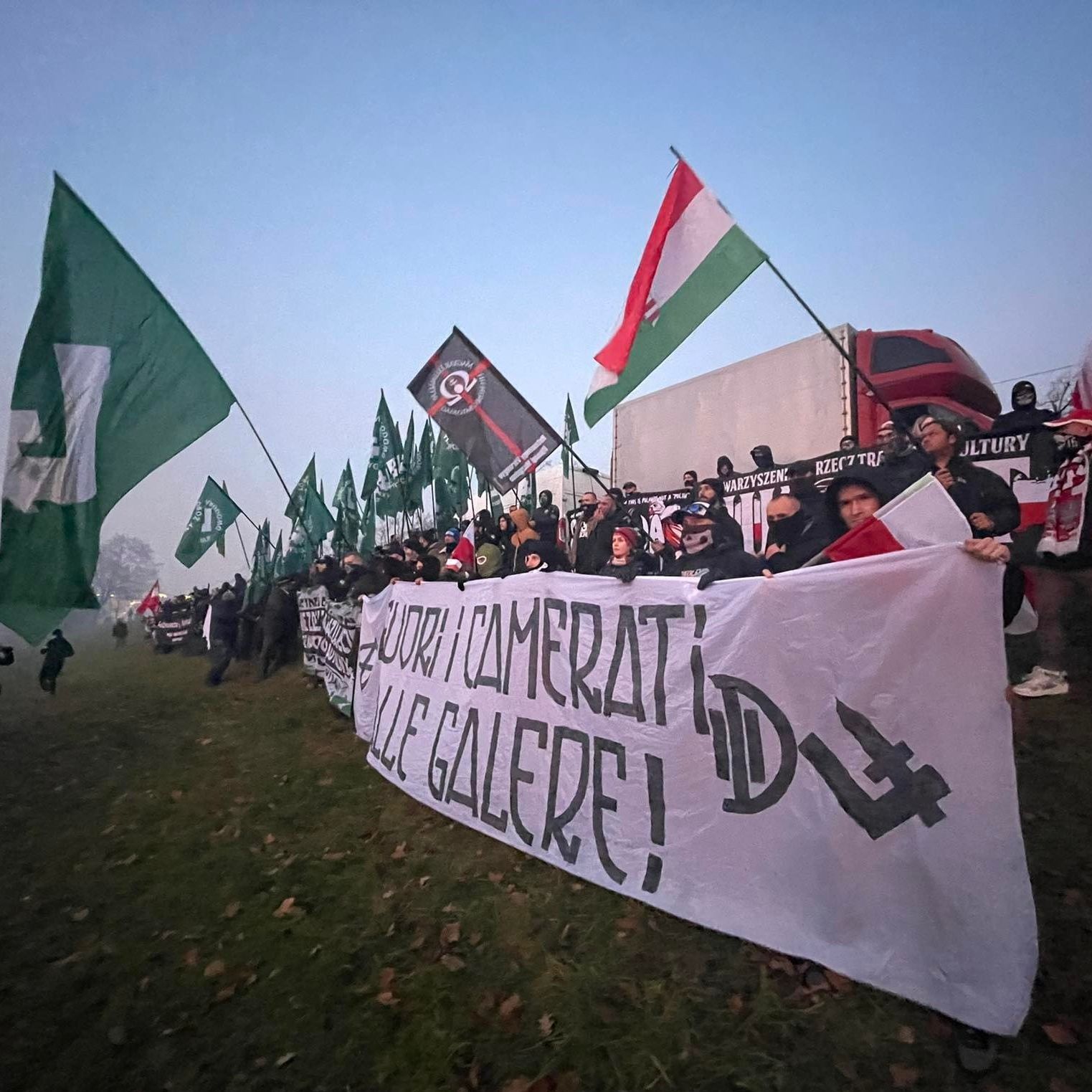 Warszawa, 11.11.2021; Marsz Niepodległości