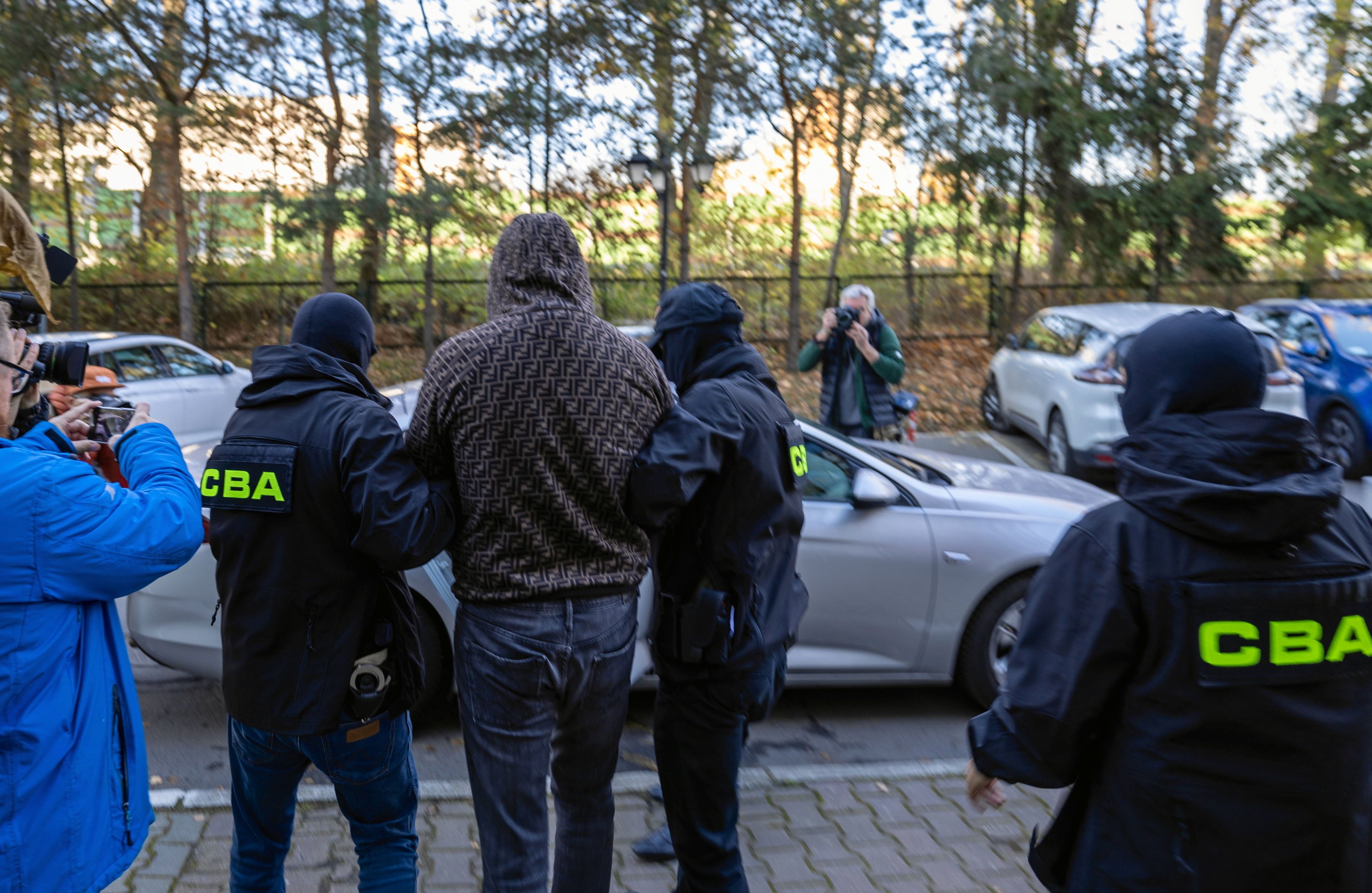 5 listopada 2024, biznesmen Paweł Sz. zatrzymany przez CBA