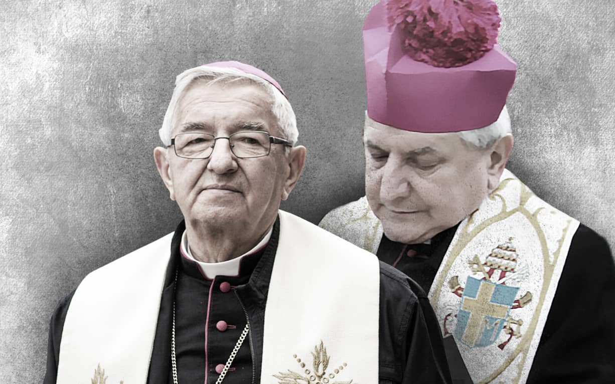 Grafika do artykułu Śmiesznie łagodne "decyzje" Watykanu: biskupi Głódź i Janiak ukarani za tuszowanie pedofilii