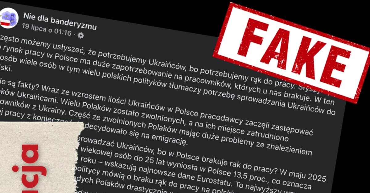 Ukraińcy zabierają pracę Polakom? Nie, i nie doświadczamy też „wymiany narodowości”