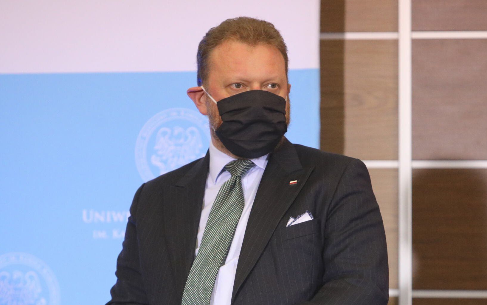 23.06.2020 Poznan , Minister zdrowia Lukasz Szumowski na Uniwersytecie Medycznym w Poznaniu . 
Fot. Lukasz Cynalewski / Agencja Gazeta