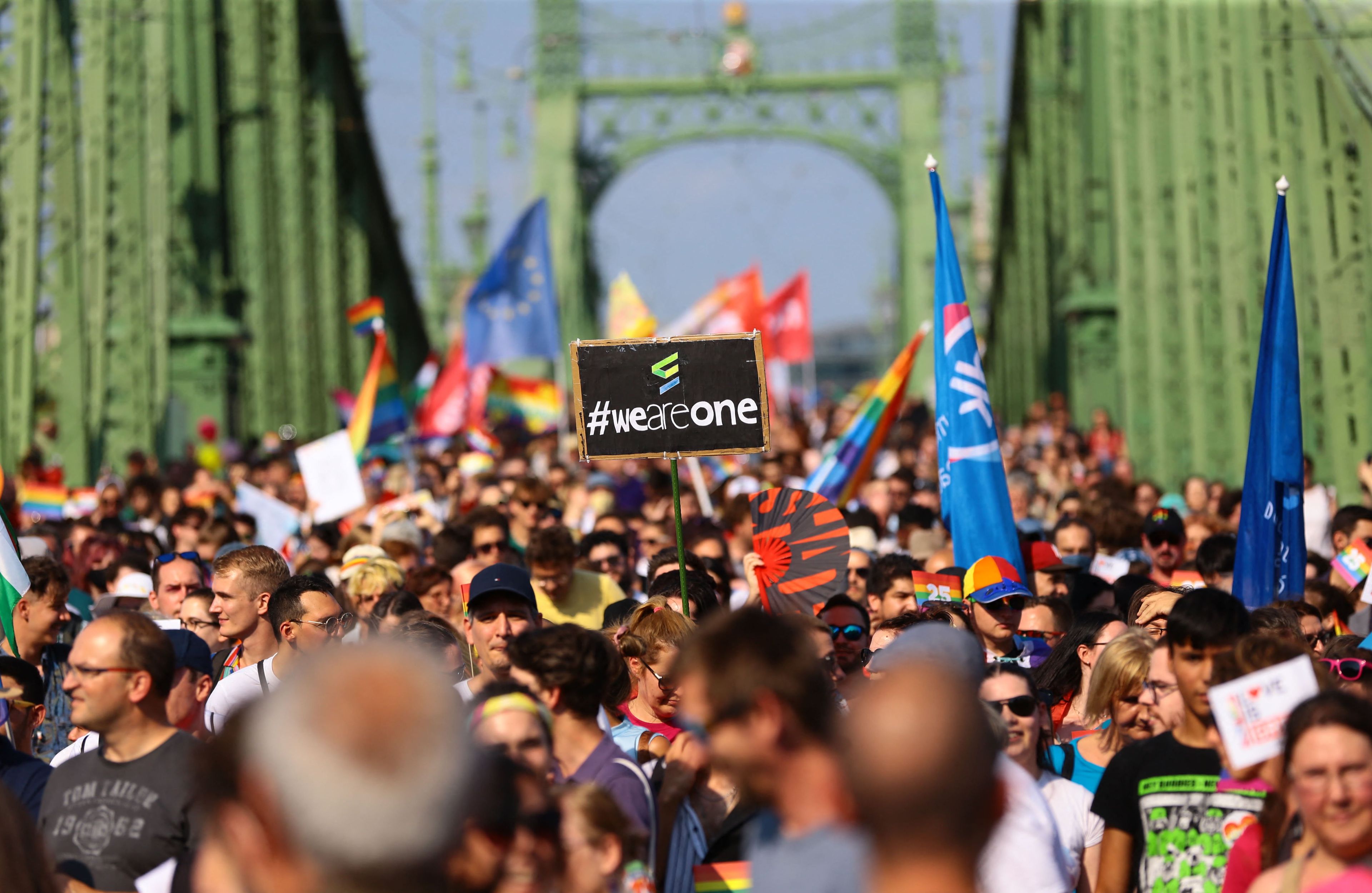 HUNGARY-POLITICS-HOMOSEXUALITY-DISCRIMINATION-DEMONSTRATION
