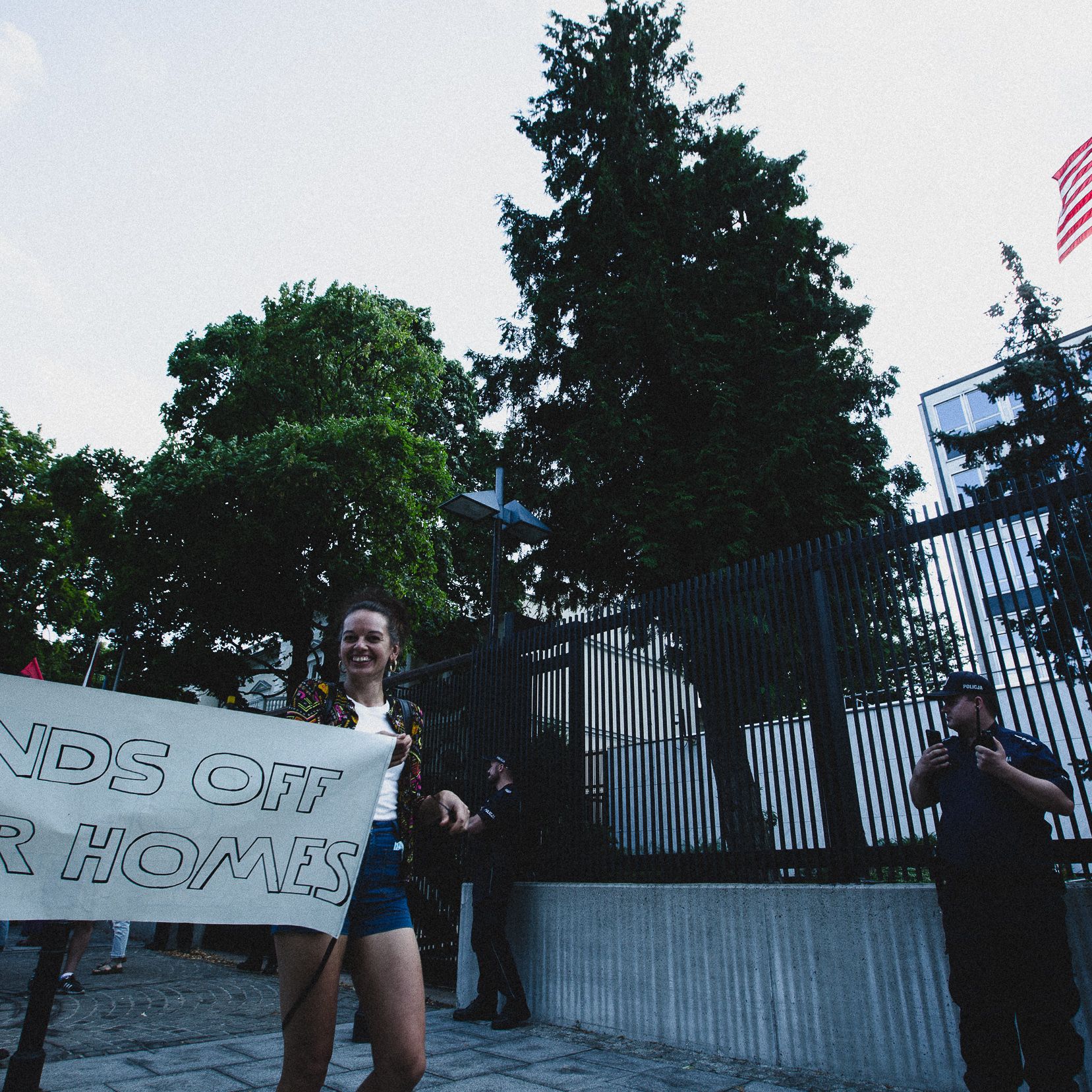 Warszawa, 19.07.2021. Lokatorzy: ani dnia więcej reprywatyzacji