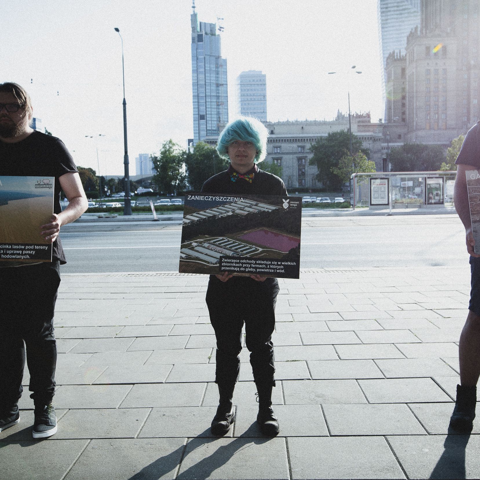 Warszawa, 21.07.2021. Wege dla klimatu – akcja Fundacji Viva!