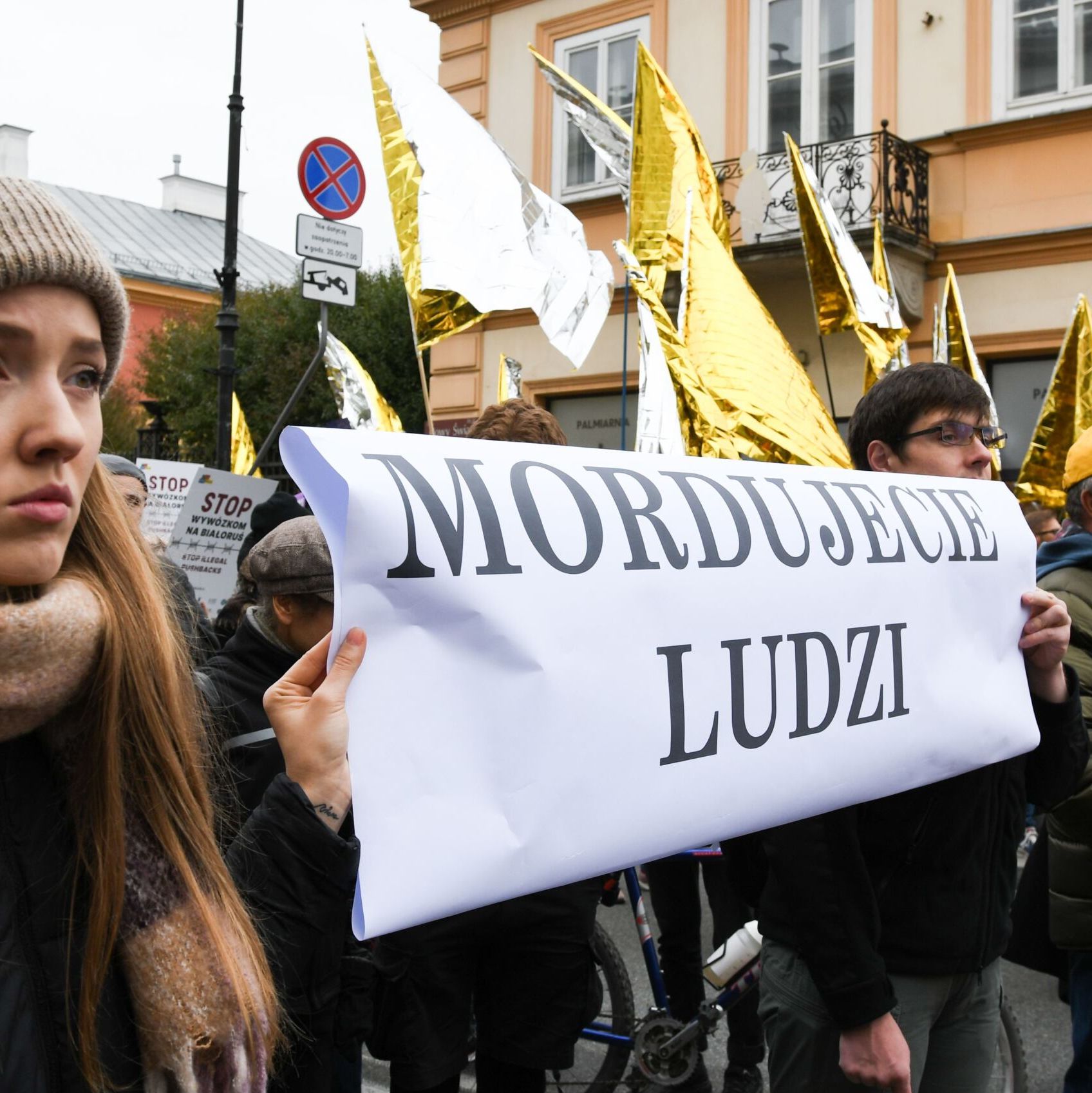 Warszawa, 17.10.2021. Stop torturom na granicy – demonstracja