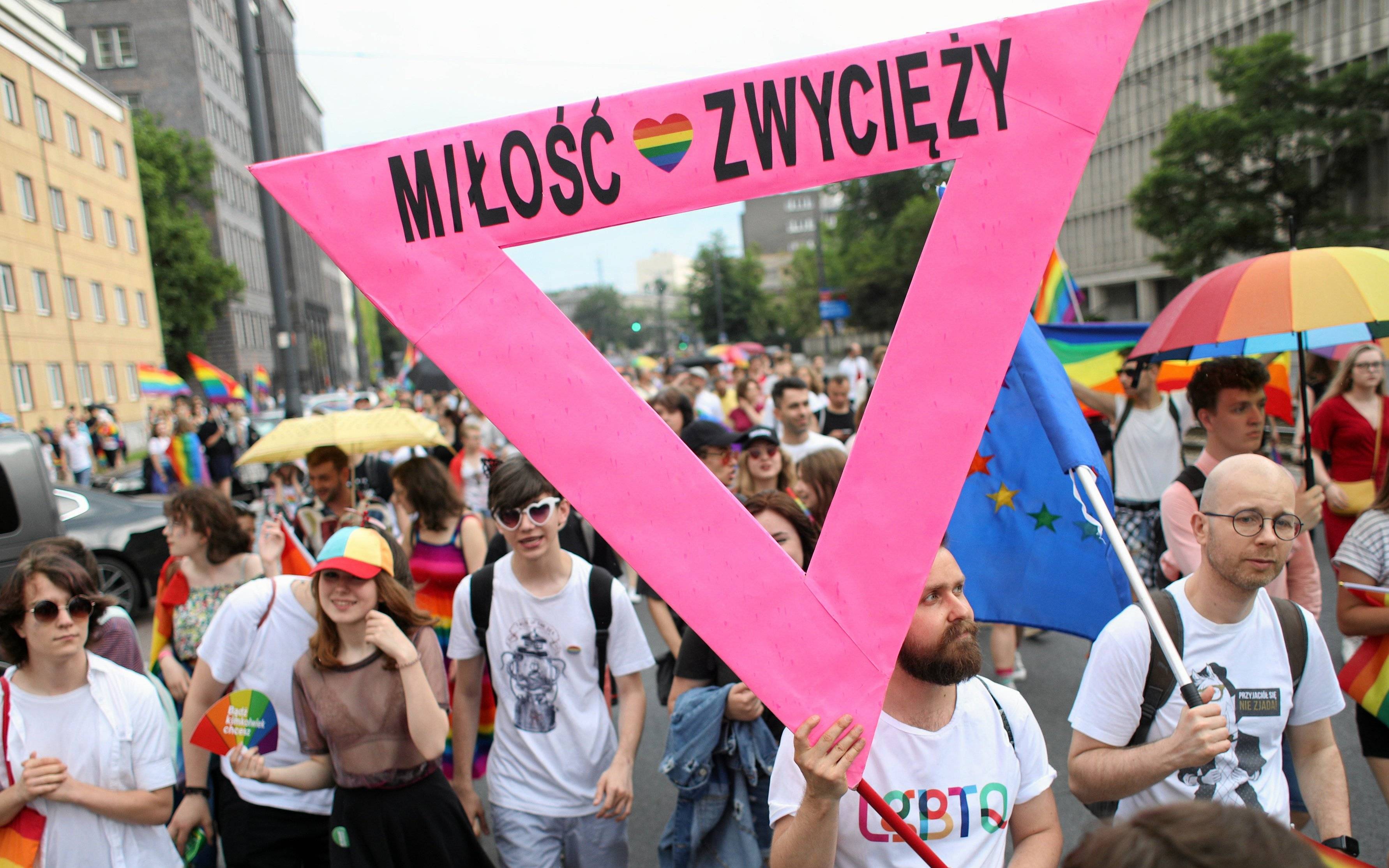08.06.2019 Warszawa , Srodmiescie . Parada Rownosci 2019 . 
Fot. Jedrzej Nowicki / Agencja Gazeta