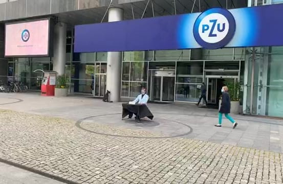 Protest klimatyczny PZU
