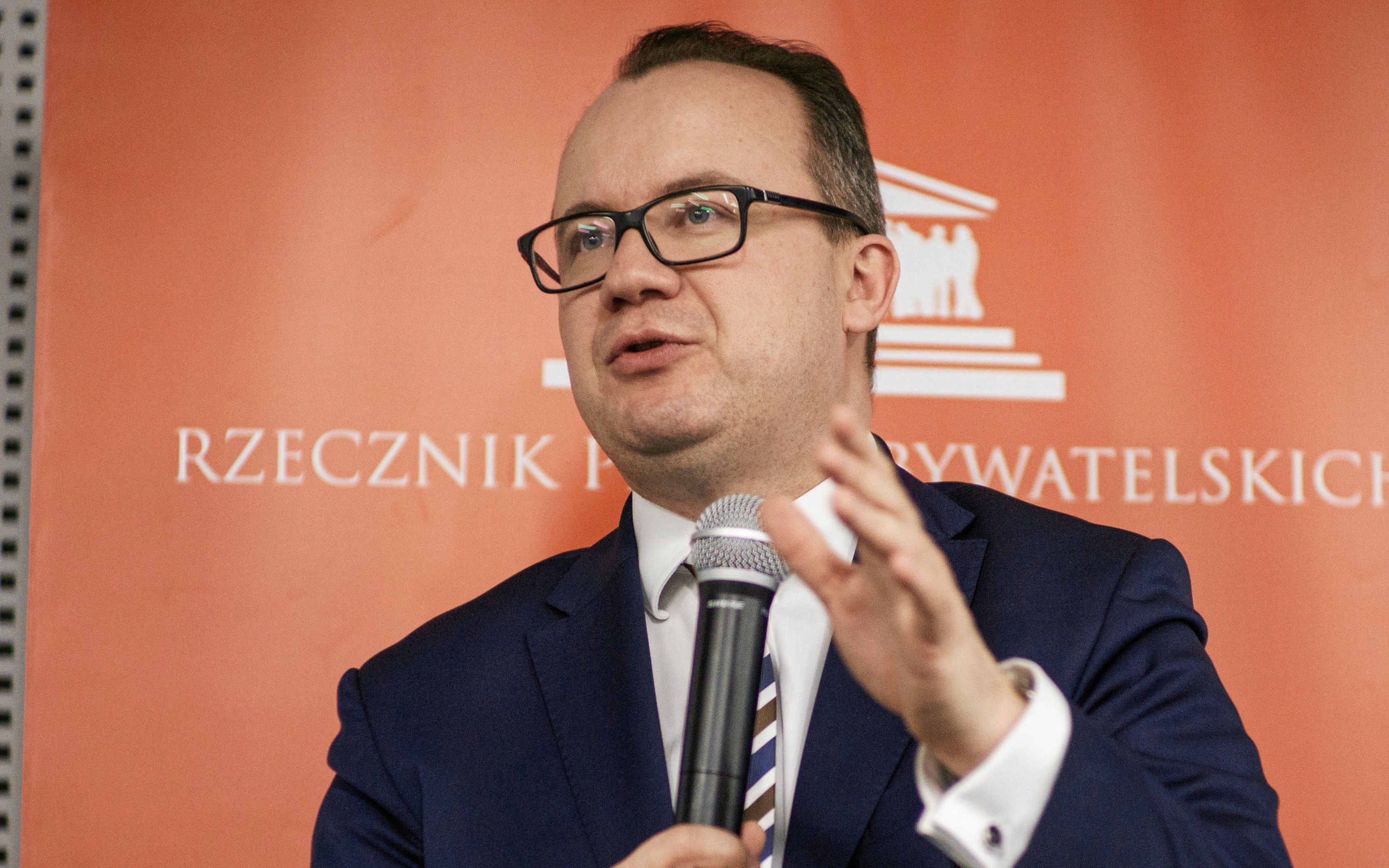 15.03.2019 Poznan , Rzecznik Praw Obywatelskich Adam Bodnar na spotkaniu z mieszkancami Poznania . 
Fot. Lukasz Cynalewski / Agencja Gazeta