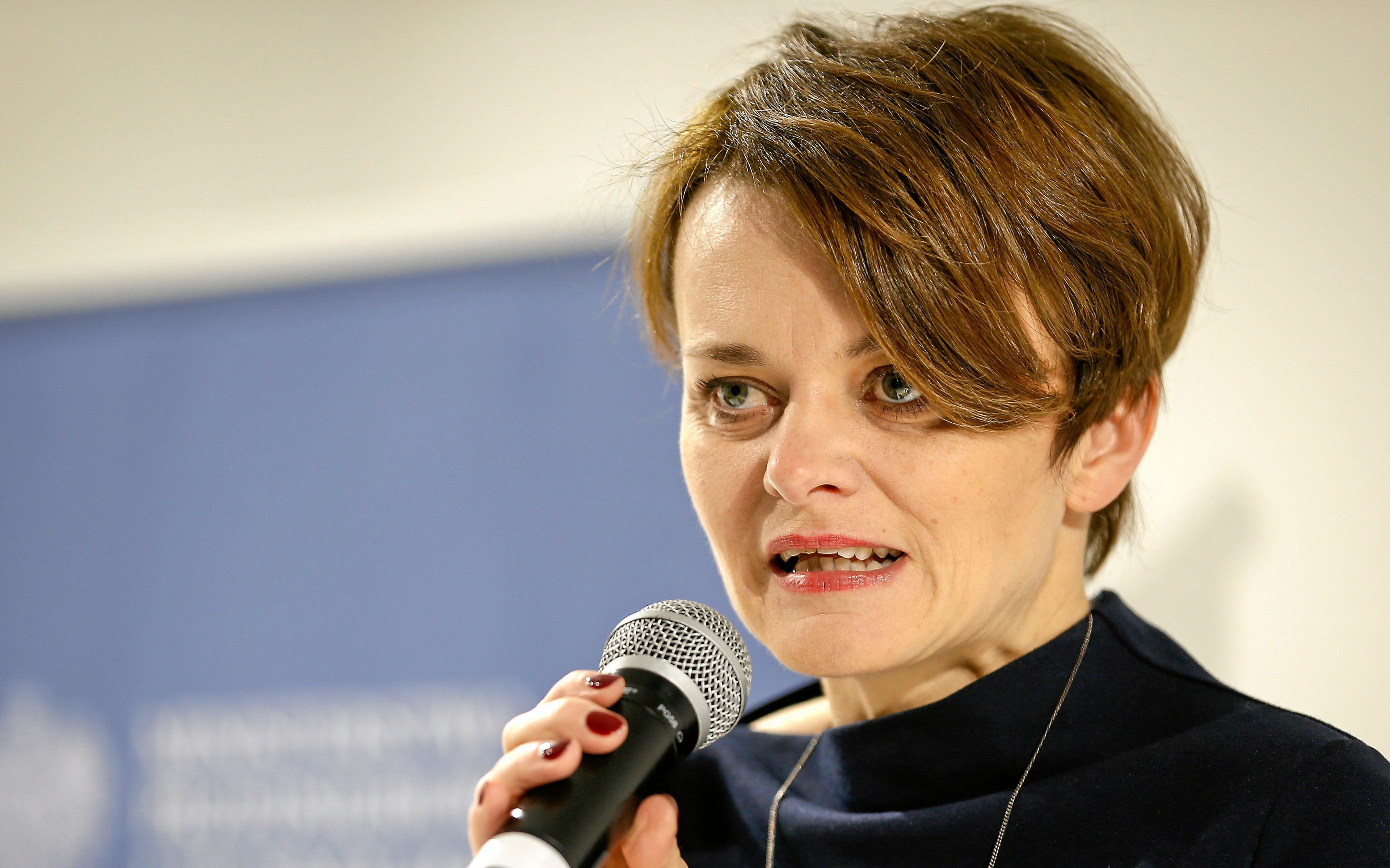 05.12.2018 Katowice , Szczyt klimatyczny - COP 24 . Jadwiga Emilewicz - minister przedsiebiorczosci i technologii .
 Fot. Grzegorz Celejewski / Agencja Gazeta