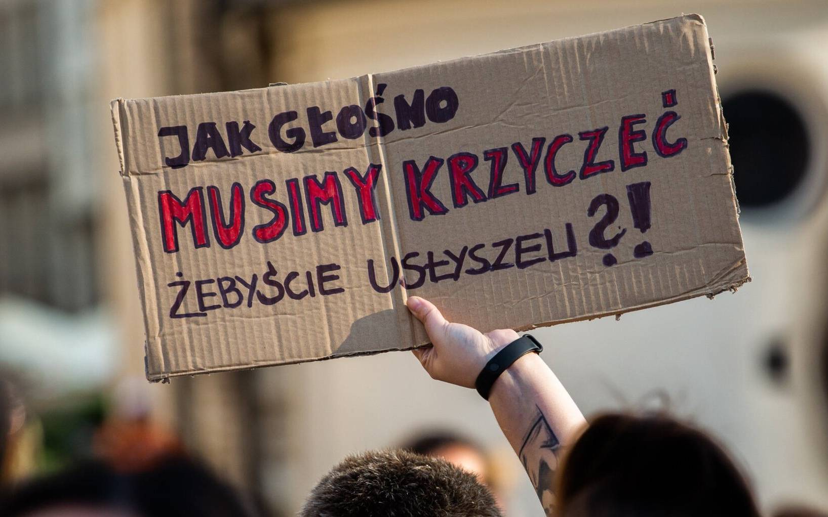 24.07.2020 Krakow , Rynek Glowny . Protest przeciwko wypowiedzeniu konwencji antyprzemocowej . Fot. Adrianna Bochenek/Agencja Gazeta