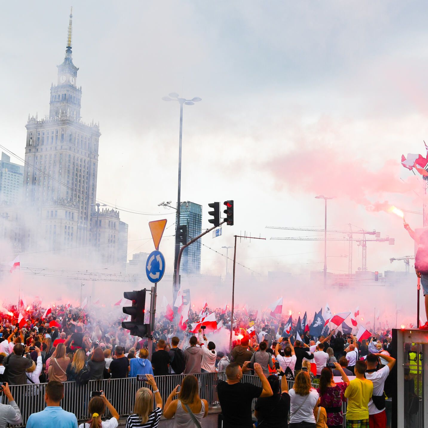 Warszawa, 01.08.2021. 77. rocznica Powstania Warszawskiego
