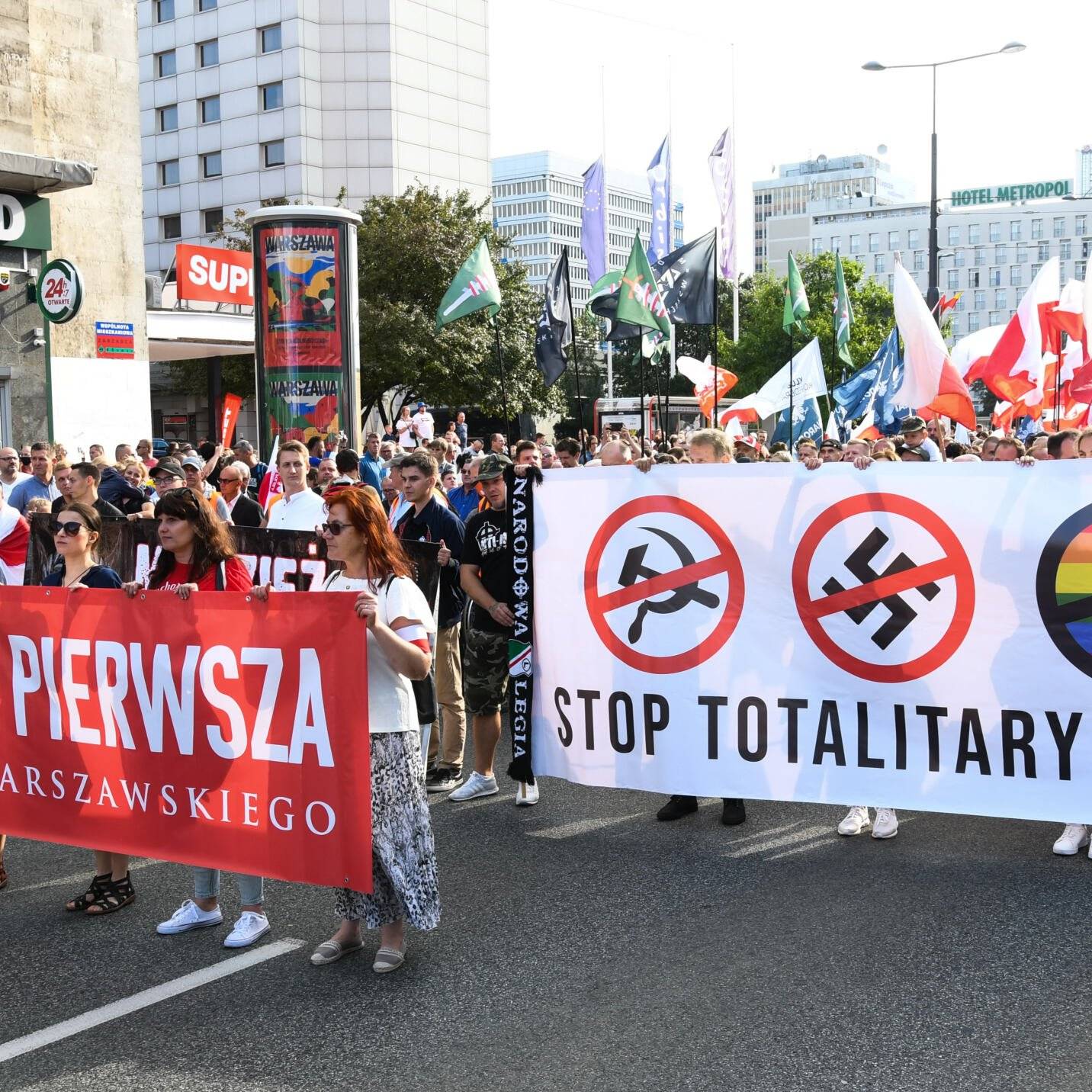 Warszawa, 01.08.2021. 77. rocznica Powstania Warszawskiego