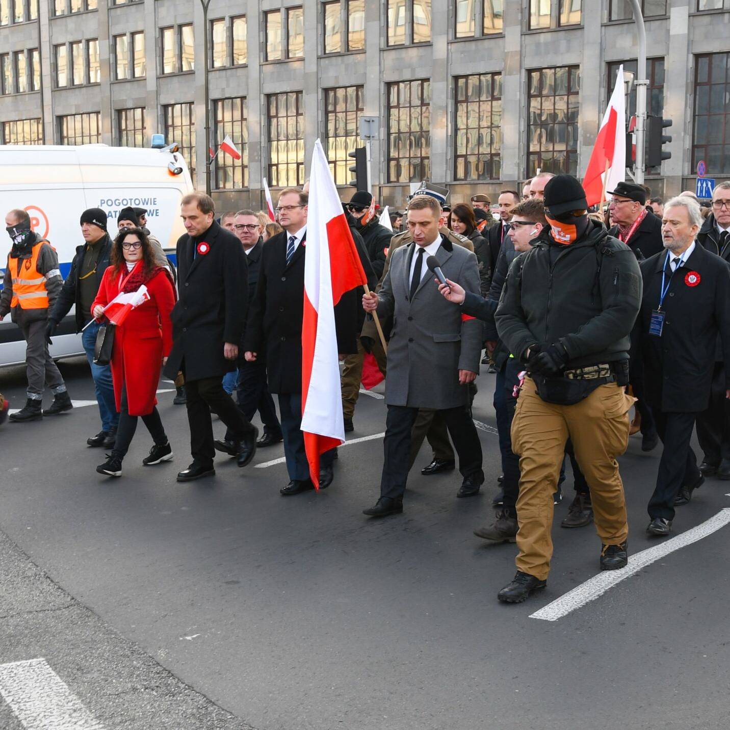 11.11.2021. Marsz niepodległości w Warszawie