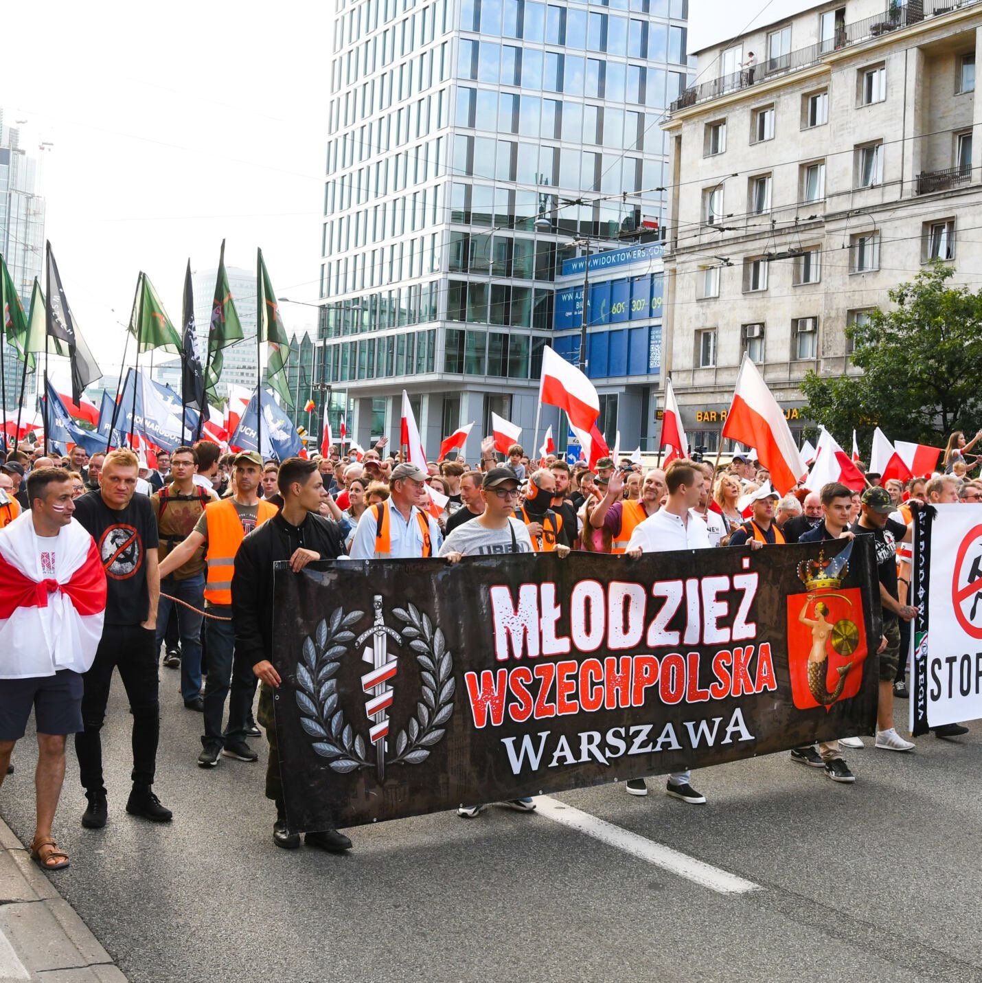 Warszawa, 01.08.2021. 77. rocznica Powstania Warszawskiego