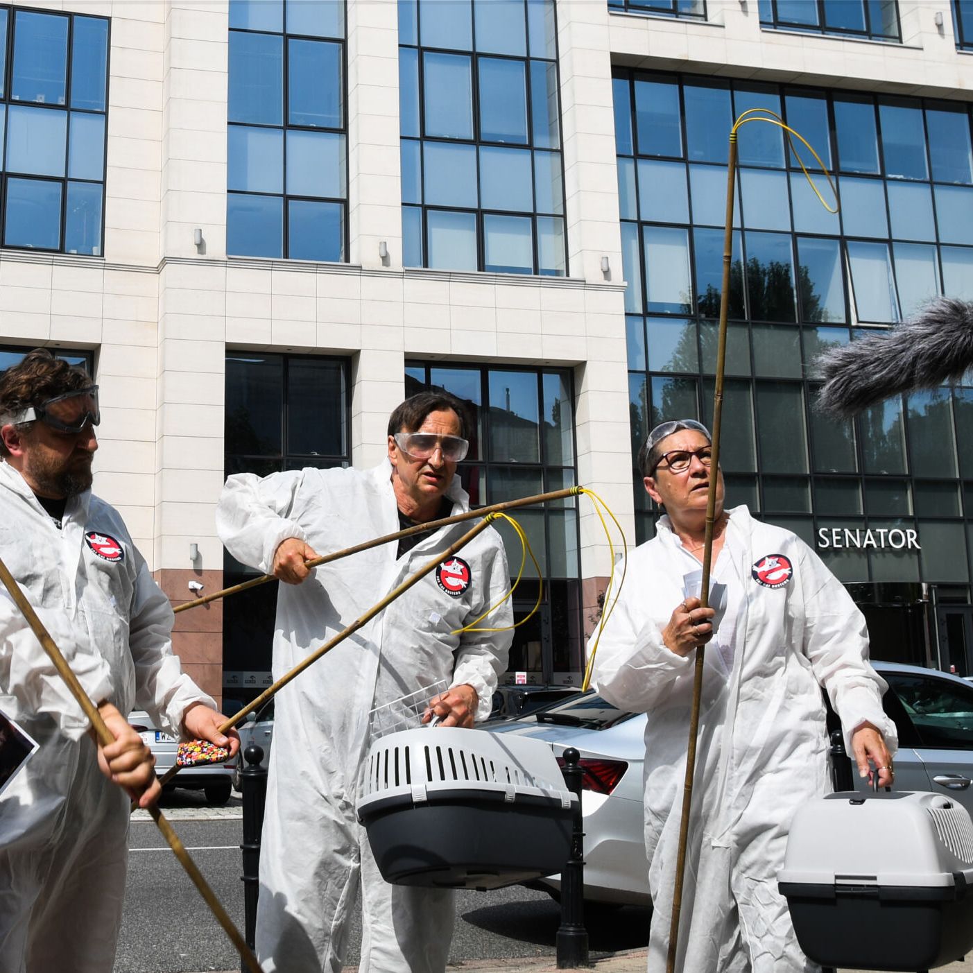 Warszawa, 14.07.2021. Lotna Brygada Opozycji w Orlenie