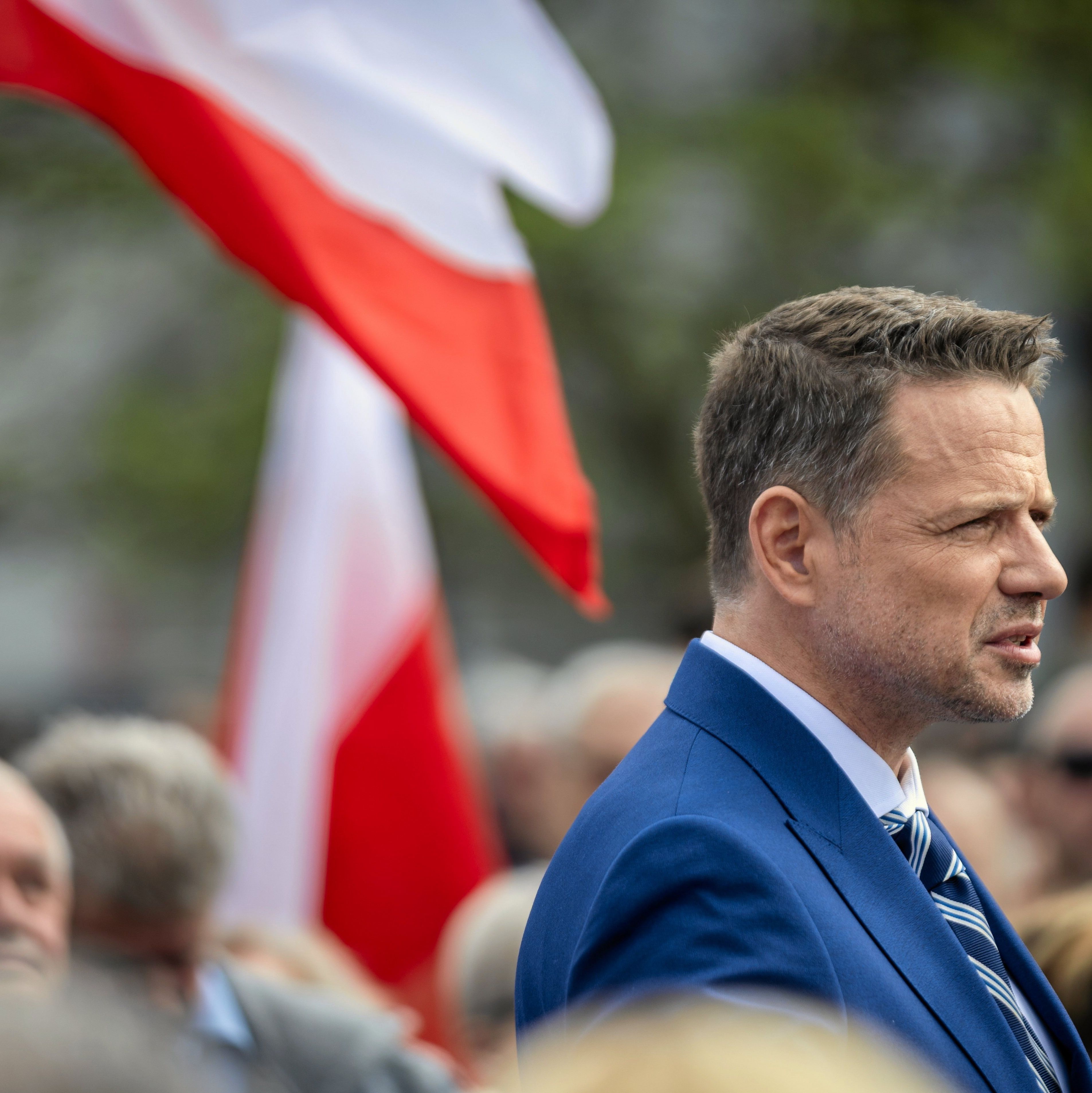 Rafal Trzaskowski w Czeladzi, 22.04.2025 r.