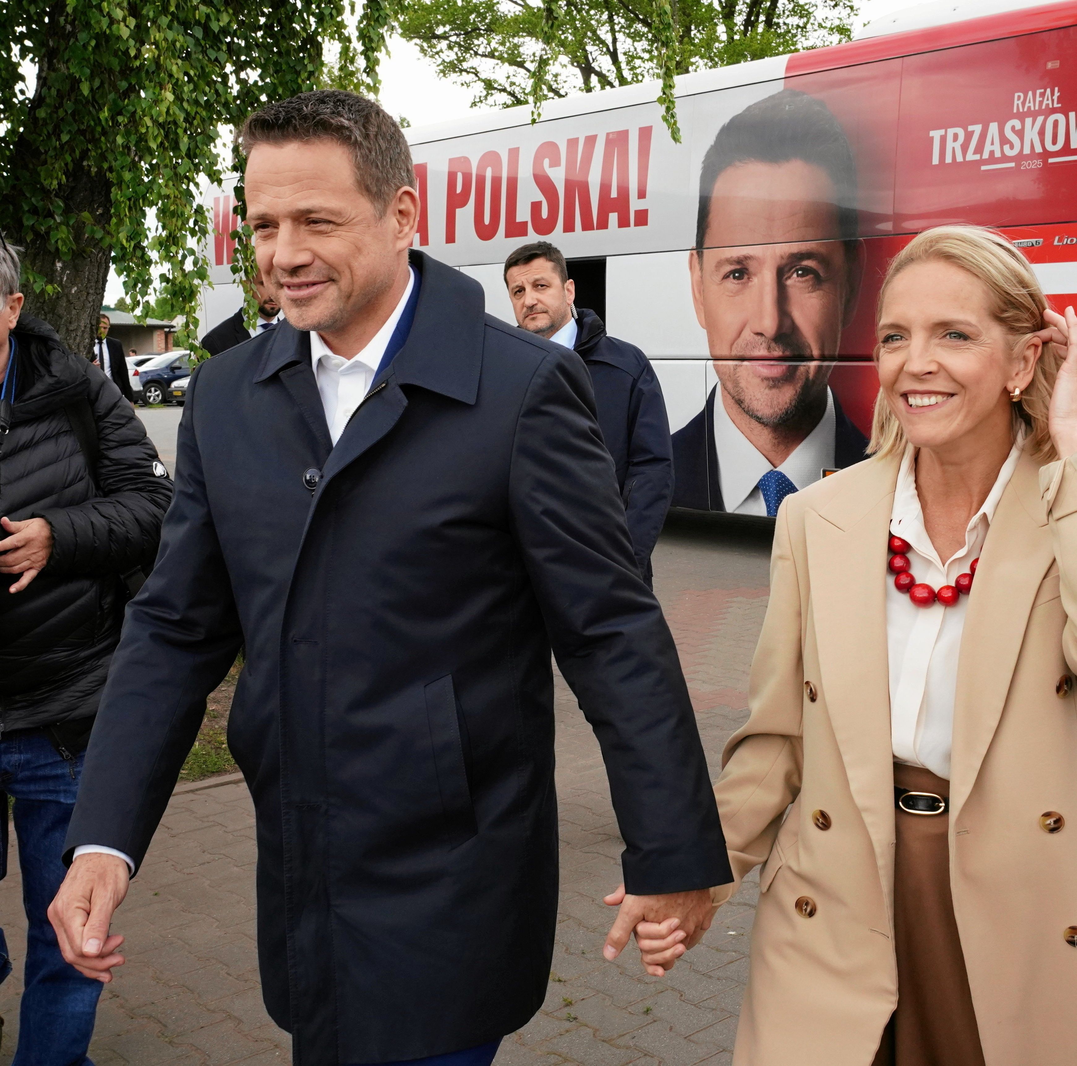 Rafał Trzaskowski w Buczku, kampania prezydencka, 29 maja 2025 r.