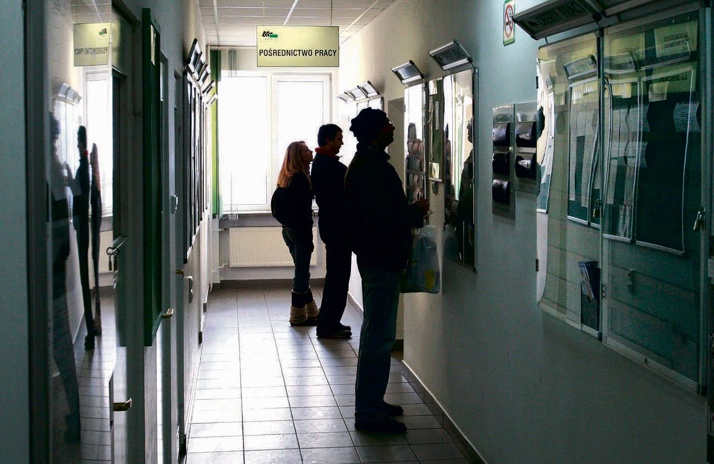 14.01.2009 OLSZTYN URZAD PRACY   FOT. TOMASZ WASZCZUK / AGENCJA GAZETA