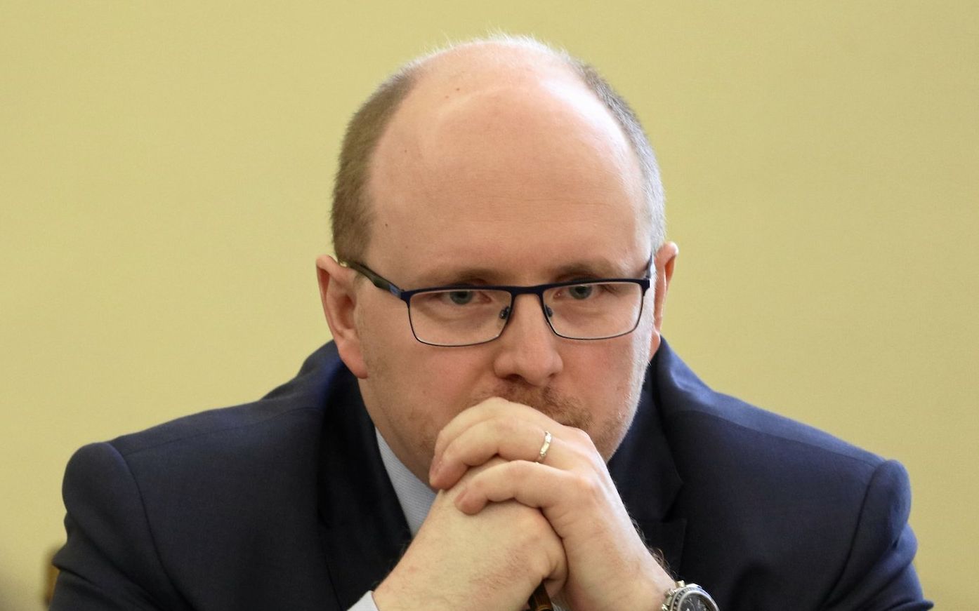 19.03.2018 Warszawa . Sejm . Prezes Instytutu na rzecz Kultury Prawnej Ordo Iuris Jerzy Kwasniewski podczas posiedzenia Komisji Sprawiedliwosci i Praw Czlowieka w sprawie nowelizacji ustawy o Krajowej Radzie Sadownictwa . Przed posiedzeniem Komisji PiS wycofal projekt nowelizacji .
Fot. Slawomir Kaminski / Agencja Wyborcza.pl