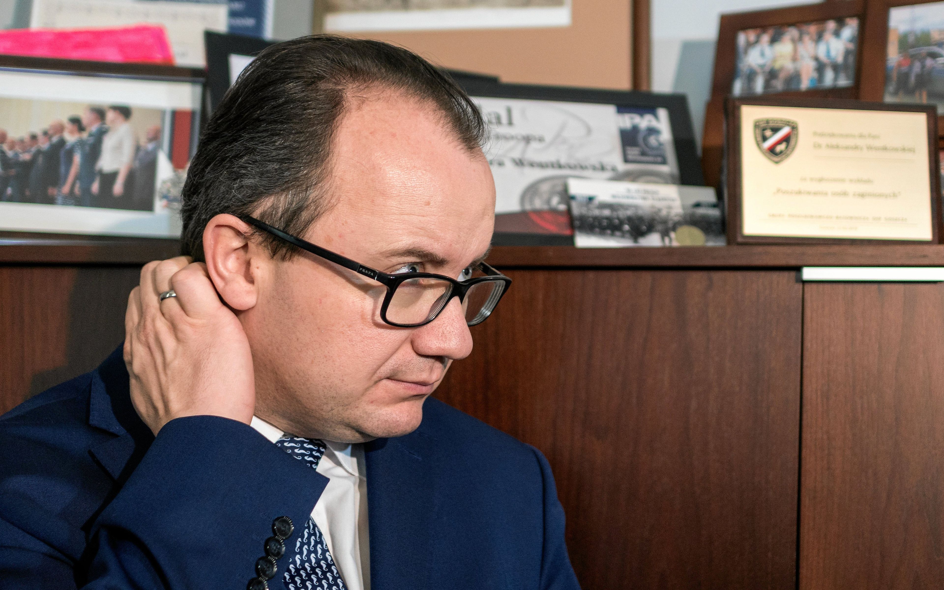 25.01.2019 Katowice . Adam Bodnar - Rzecznik Praw Obywatelskich .
 Fot. Grzegorz Celejewski / Agencja Gazeta