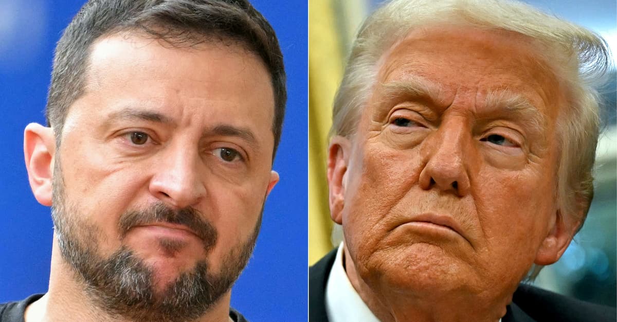 Zełenski o Trumpie: Wybrał złą stronę historii