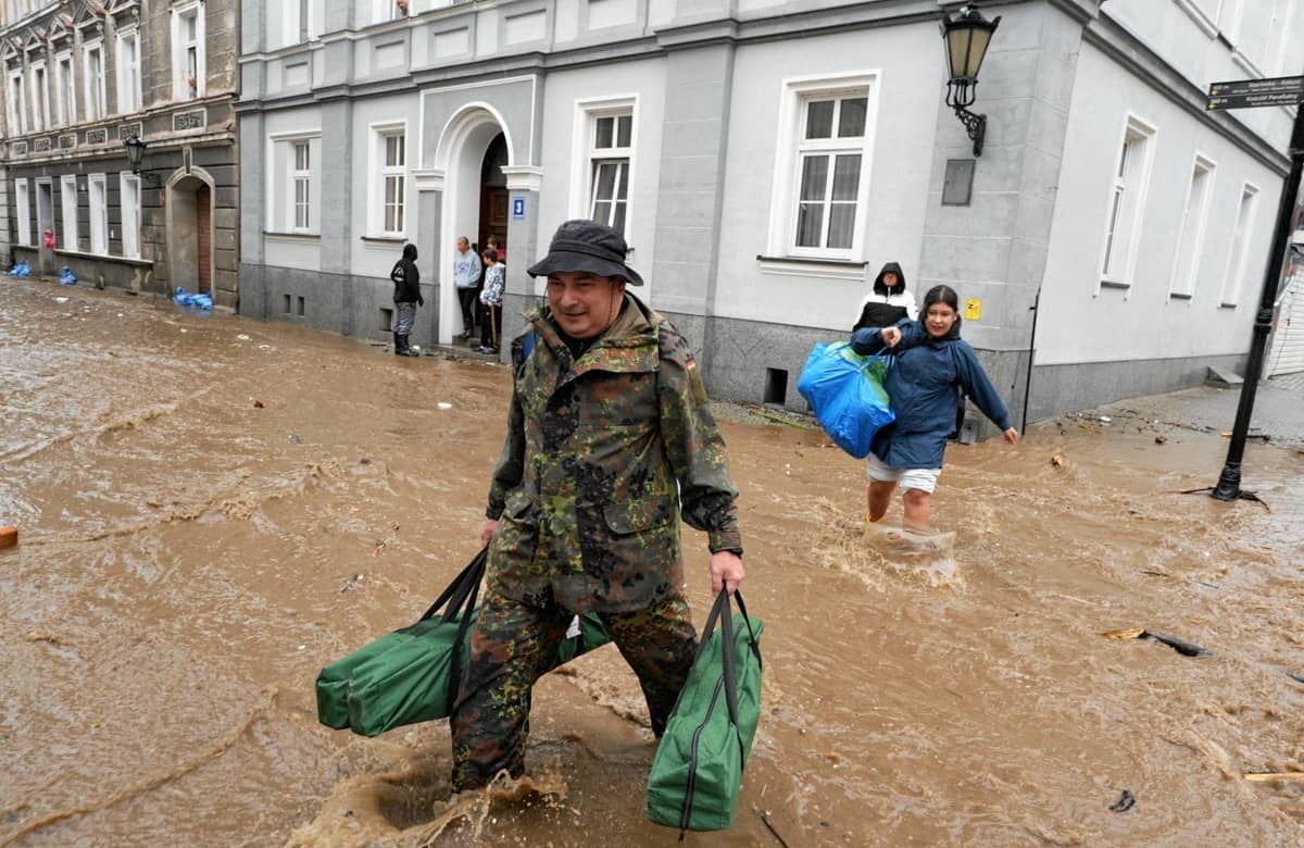 Lądek Zdrój powódź