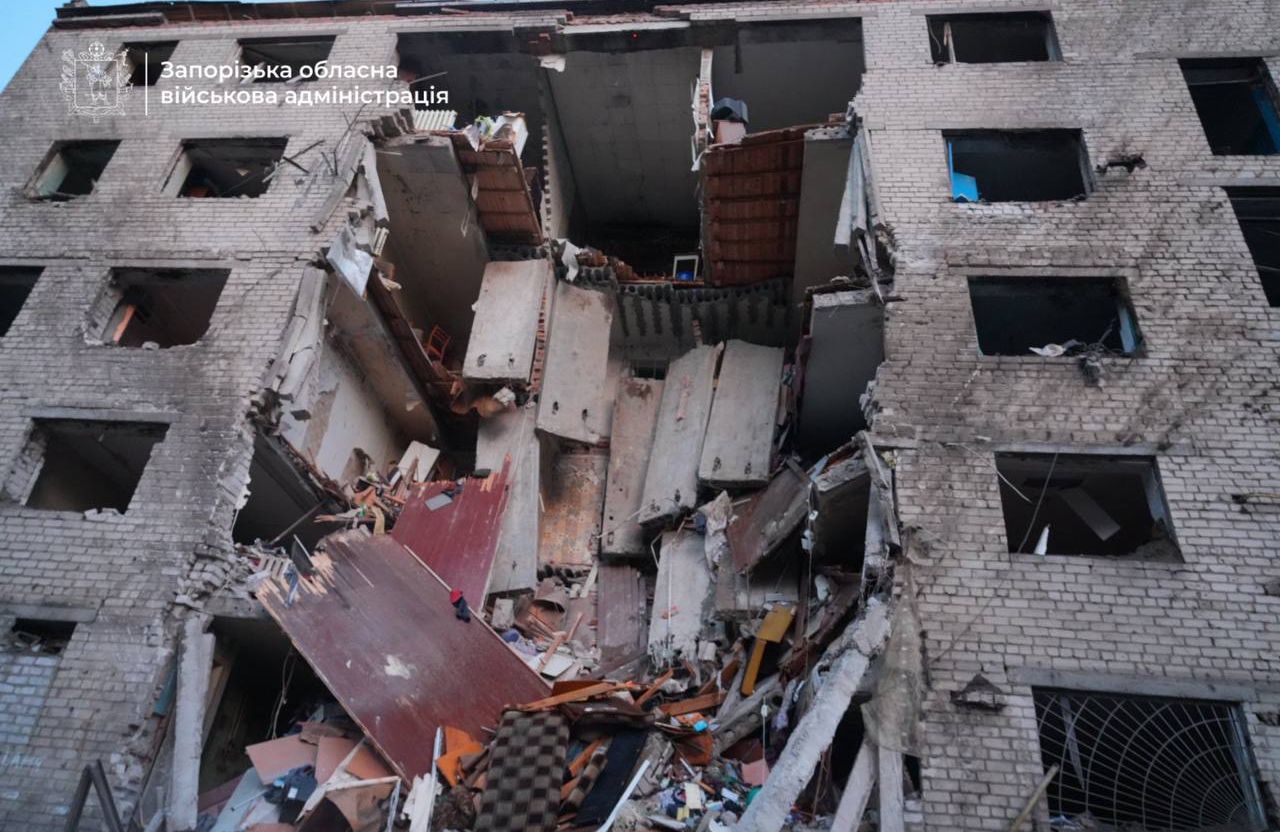 Atak na Zaporoże 30.10.2025