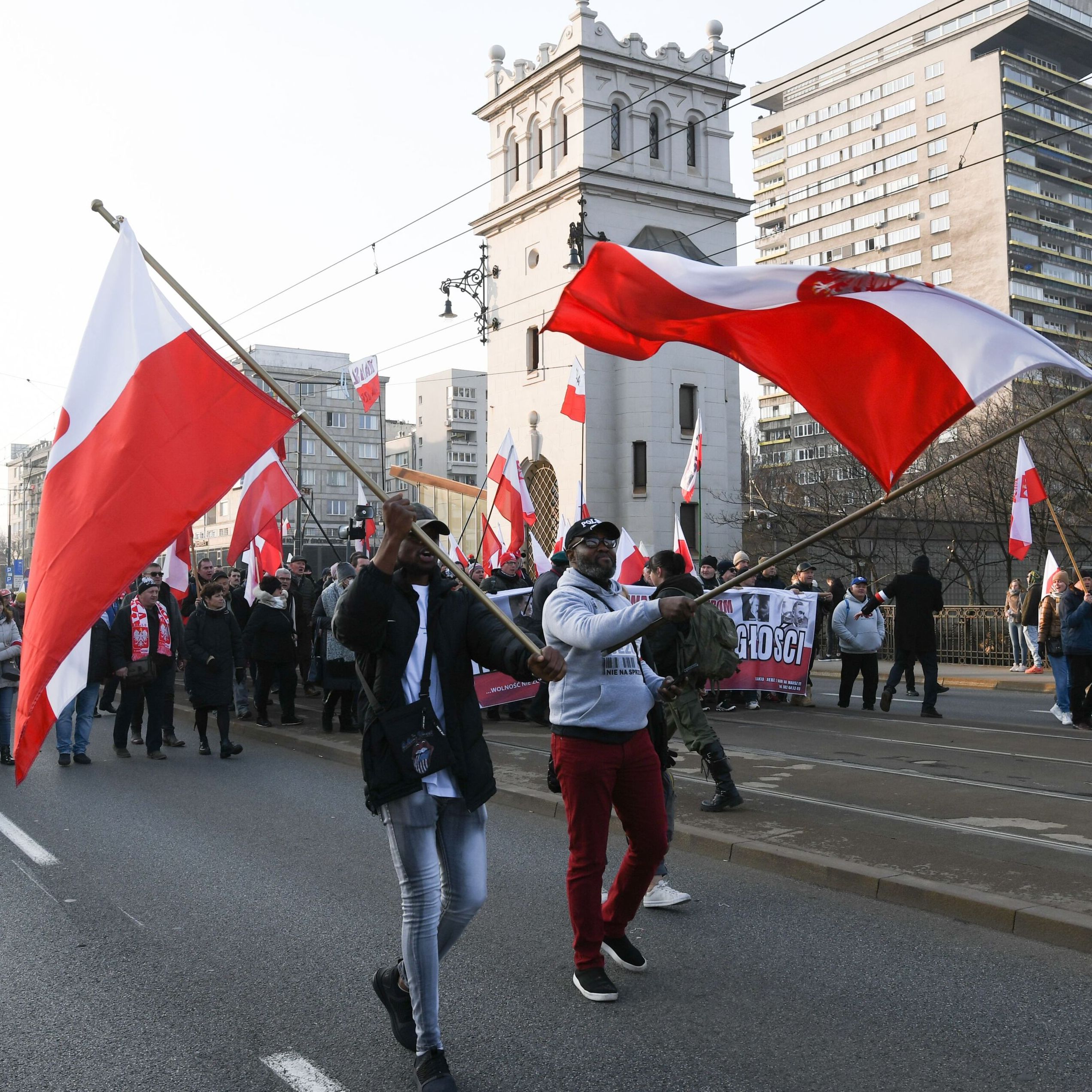 11.11.2021. Marsz niepodległości w Warszawie