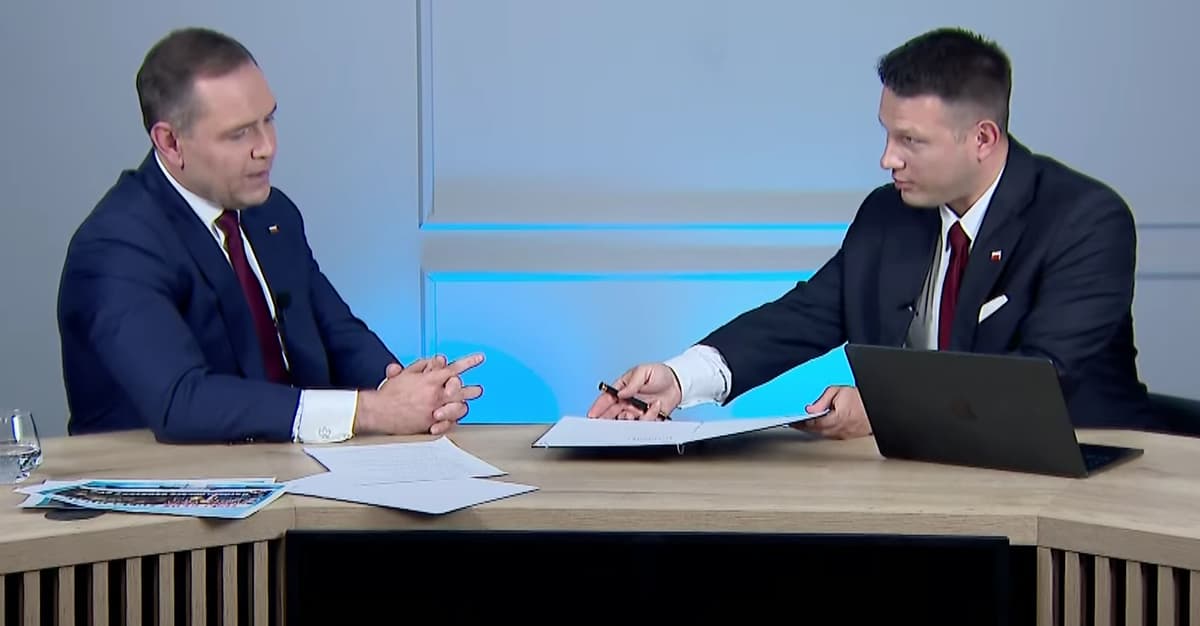 Nawrocki właśnie prawie zapisał się do Konfederacji. Tak bardzo mu zależało na poparciu Mentzena