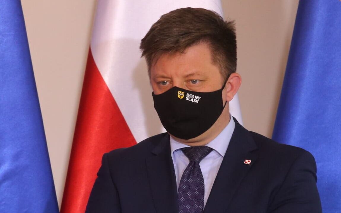 24.05.2021 Wroclaw . Urzad Wojewodzki . Michal Dworczyk  podczas konferencji prasowej premiera Mateusza Morawieckiego .
Fot. Krzysztof Cwik / Agencja Gazeta
