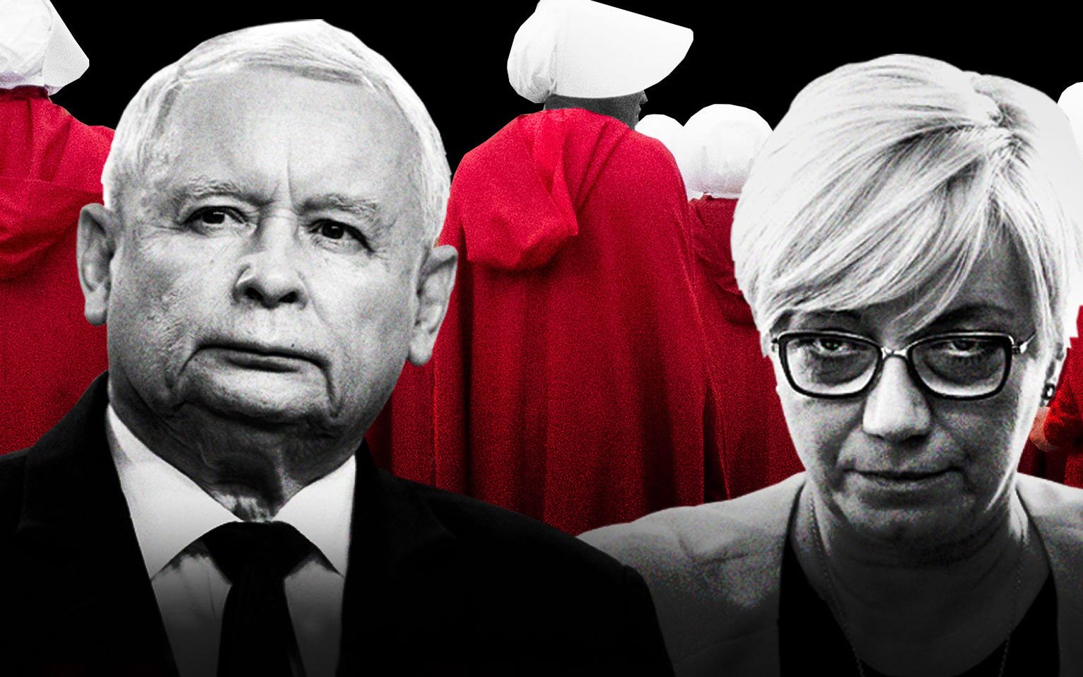 Grafika do artykułu Polska piekłem kobiet. PiS i Trybunał Julii Przyłębskiej wprowadzili zakaz aborcji