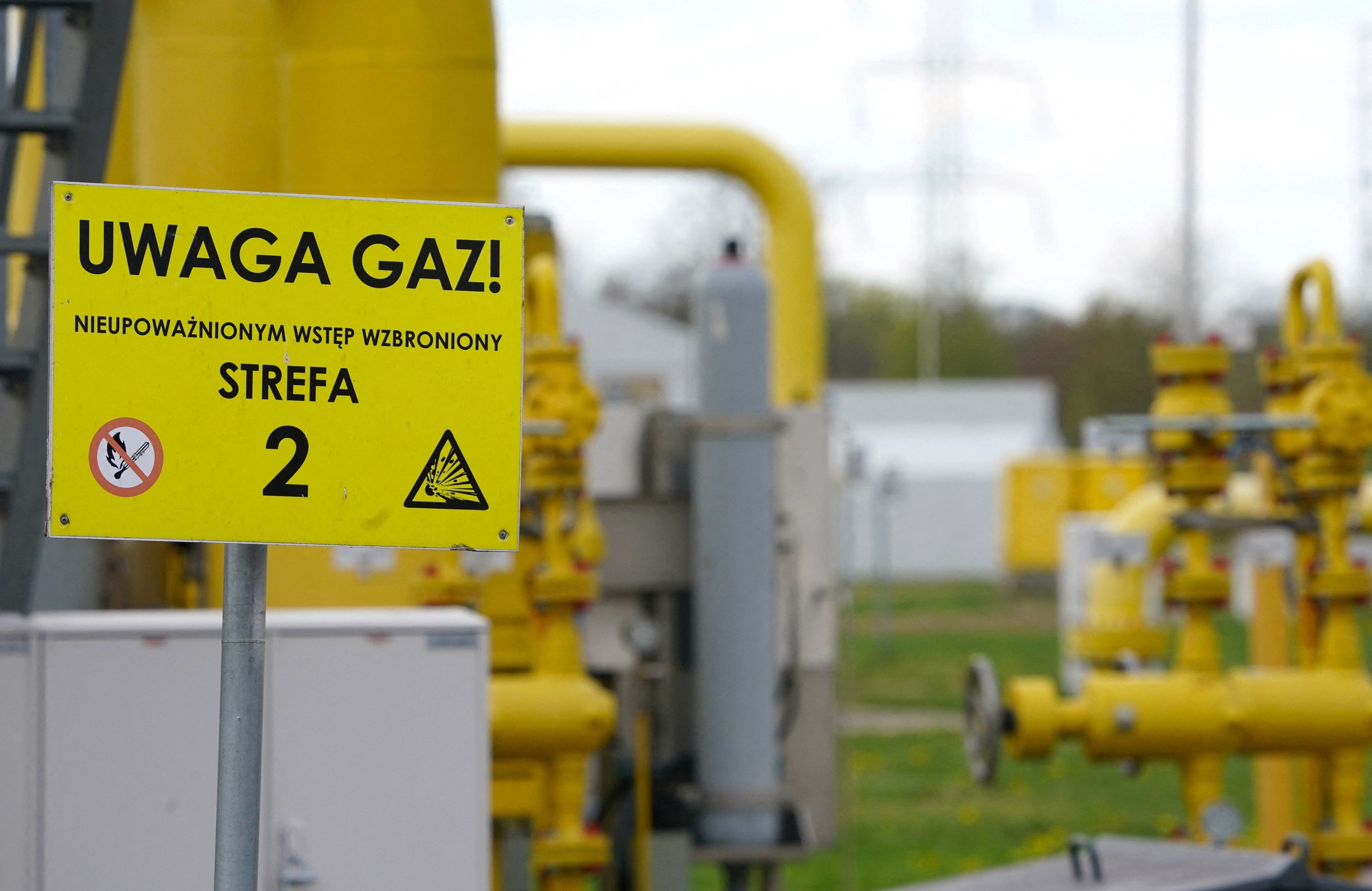 POLAND-UKRAINE-RUSSIA-CONFLICT-GAS