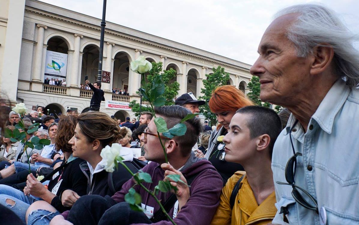 Grafika do artykułu Trybunał w Strasburgu oceni praktyki polskiej policji wobec demonstrantów