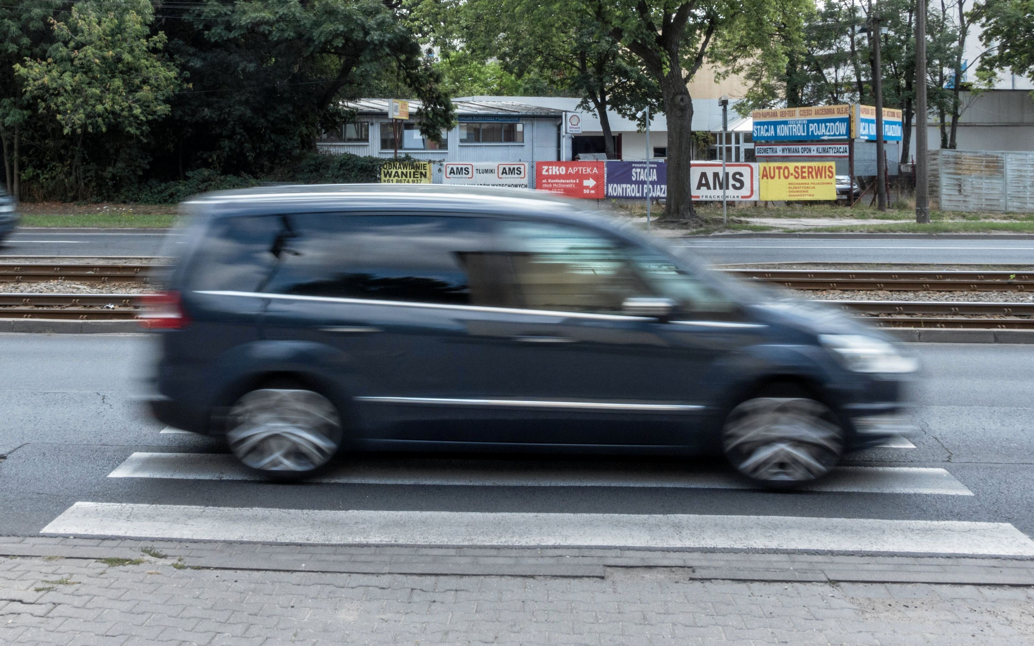05.08.2019 Poznan , przejscie dla pieszych na ul. Grunwaldzkiej na wysokosci Marszalkowskiej . 
Fot. Lukasz Cynalewski / Agencja Gazeta