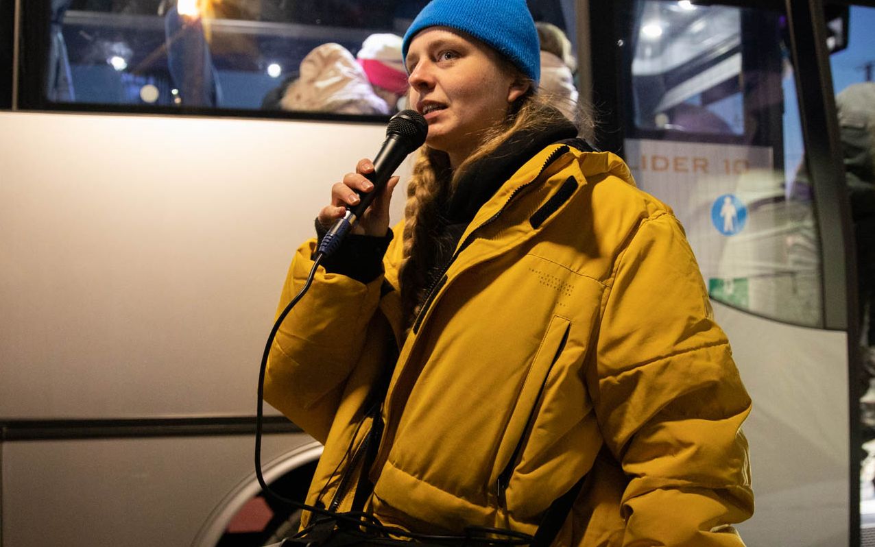 Grafika do artykułu Jana Shostak z granicy: "Codziennie walczymy z kryzysem i chaosem. System tu nie działa"