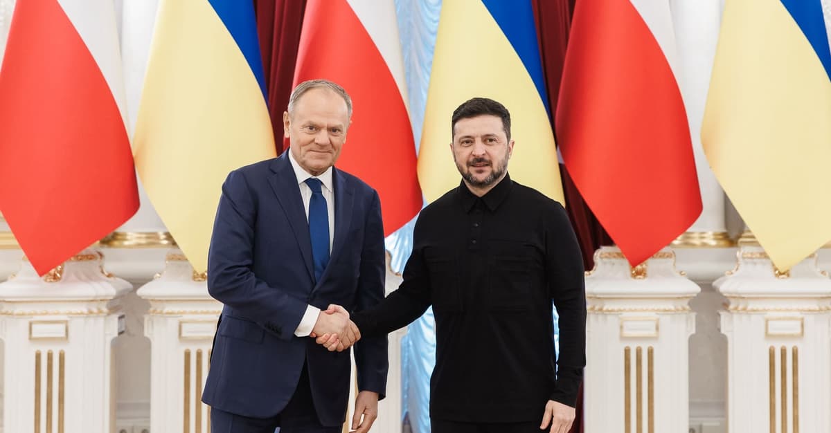 Donald Tusk's visit to Kyiv