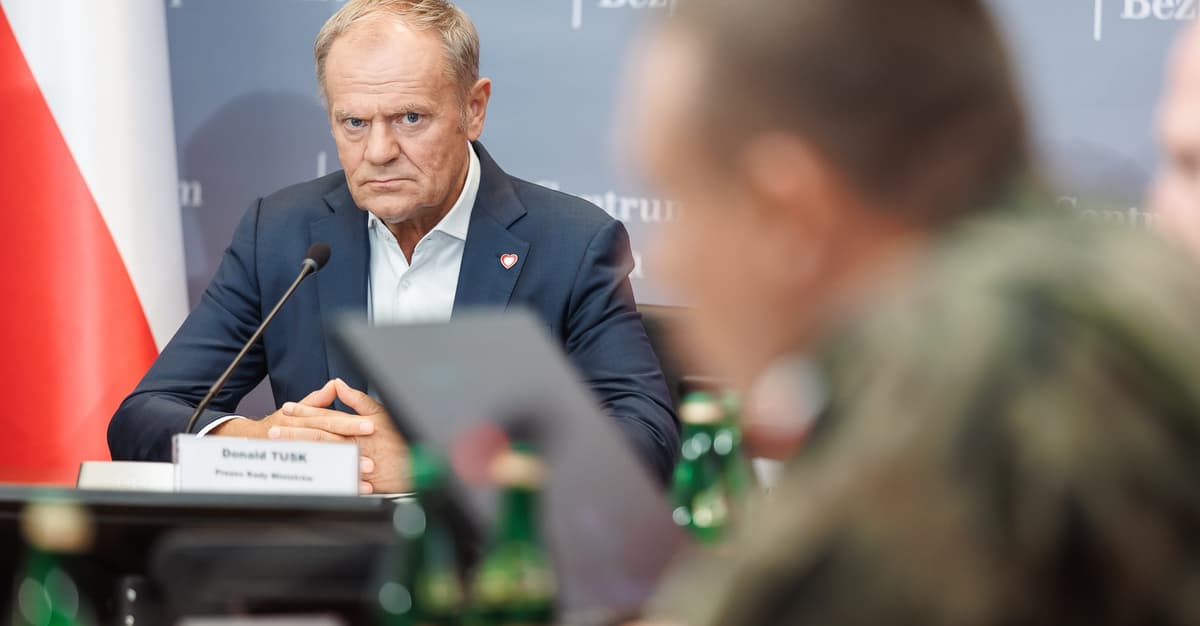 Tusk after the RCB briefing: “Russia is escalating the situation. Our consequence  must be to be as prepared as possible.”