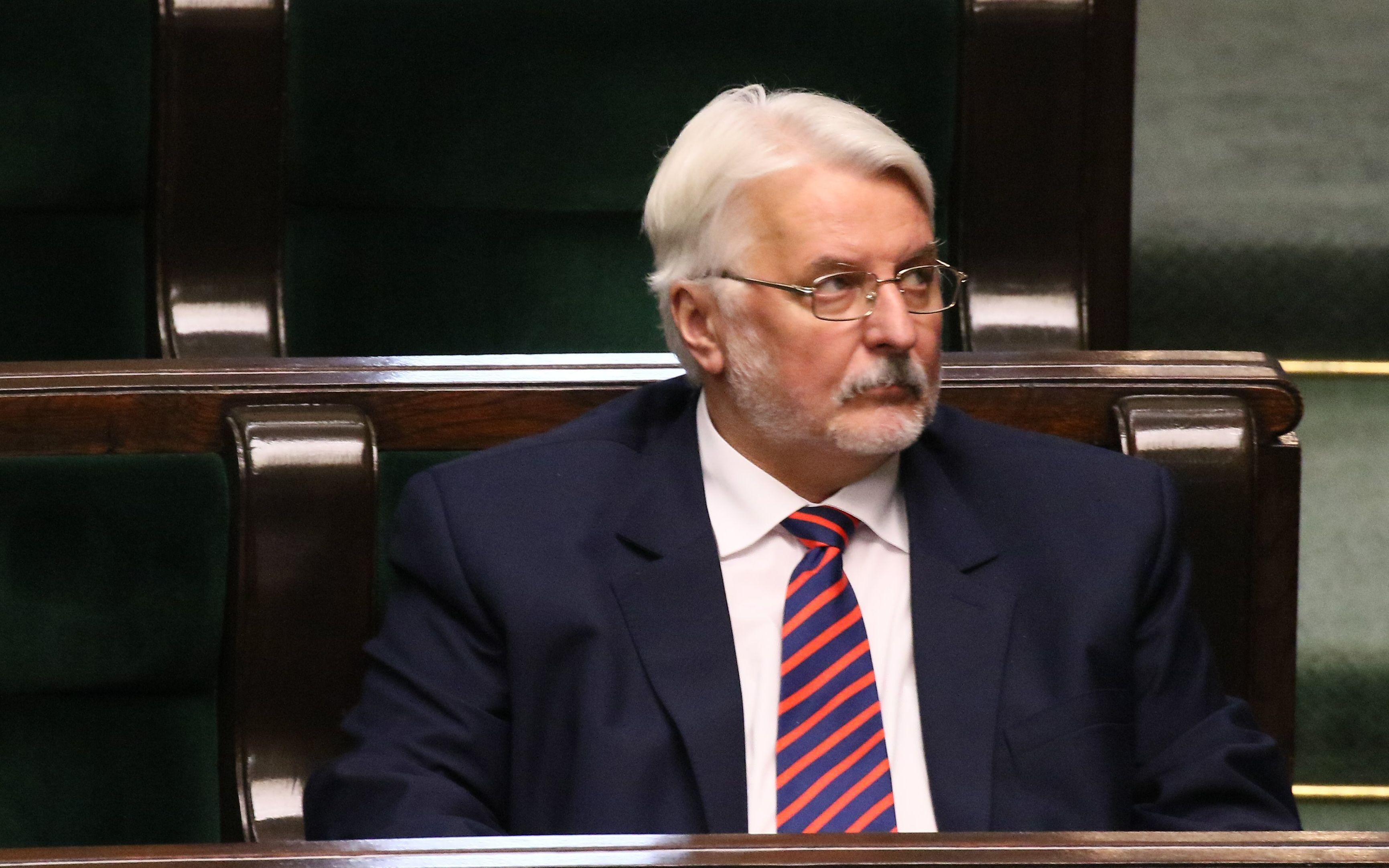 14.03.2019 Warszawa , ul Wiejska . Sejm . Byly minister Witold Waszczykowski podczas debaty po Informacji Ministra Spraw Zagranicznych  o zadaniach polskiej polityki zagranicznej w roku 2019 .
Fot. Slawomir Kaminski / Agencja Gazeta