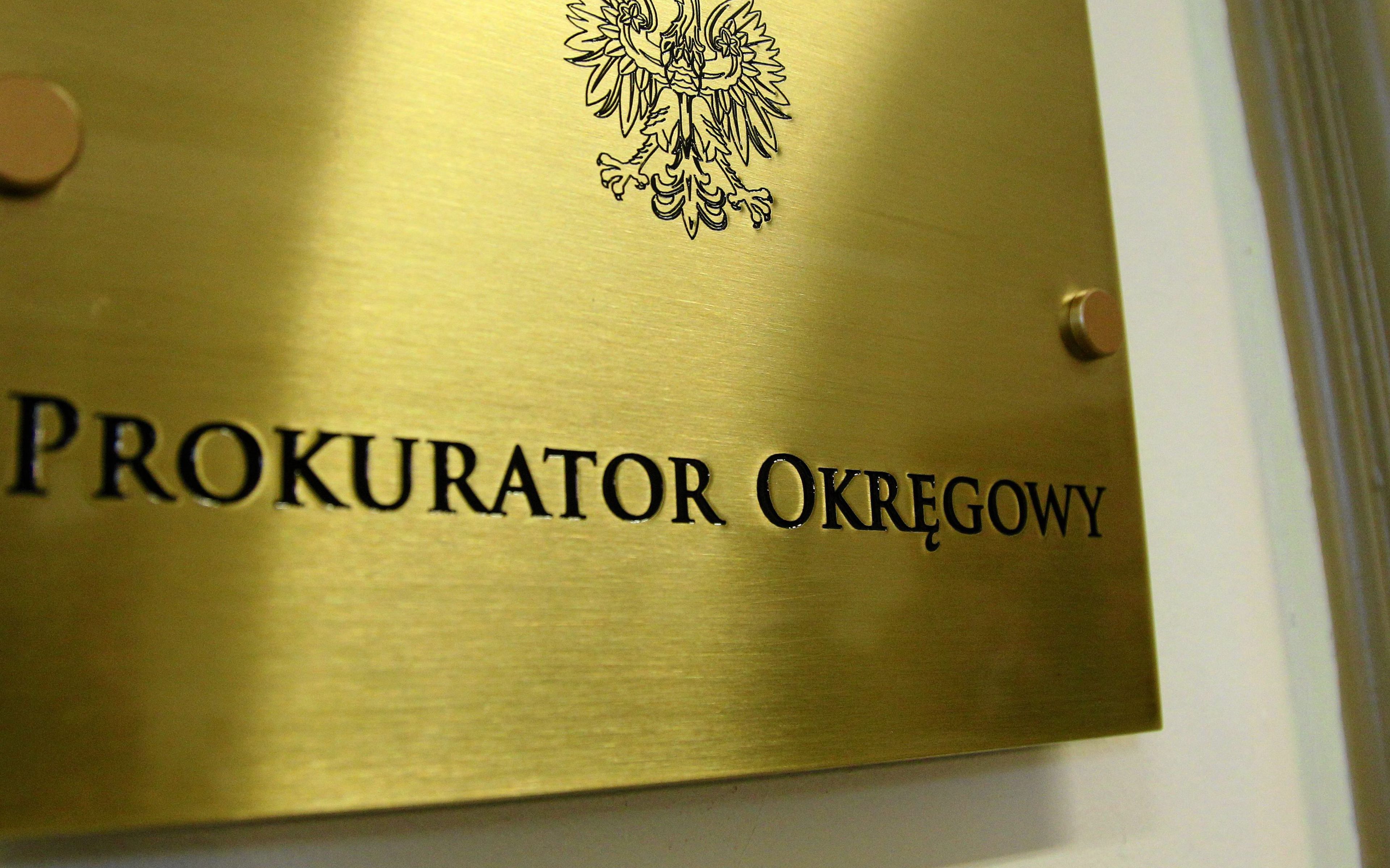 17.04.2015 Szczecin , Prokuratura Okregowa . Tabliczka przy drzwiach prokurator okregowy .
Fot. Cezary Aszkielowicz / Agencja Gazeta