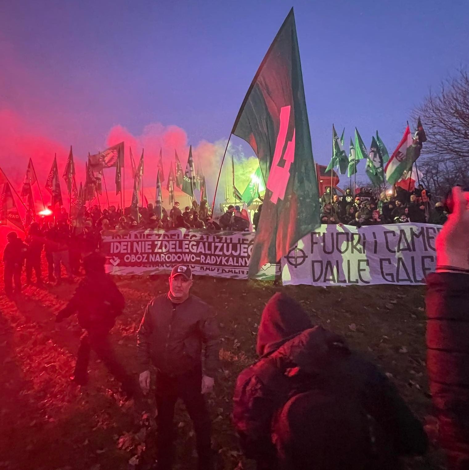 Warszawa, 11.11.2021; Marsz Niepodległości