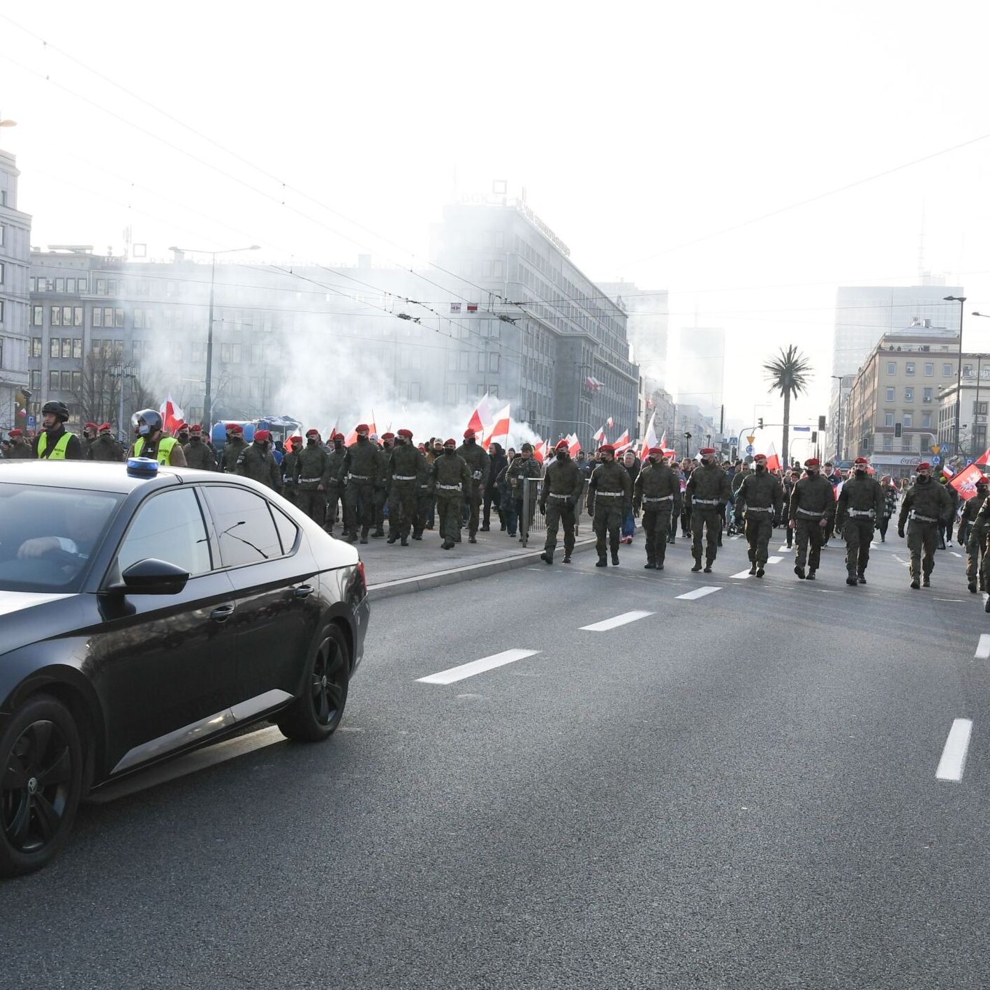 11.11.2021. Marsz niepodległości w Warszawie