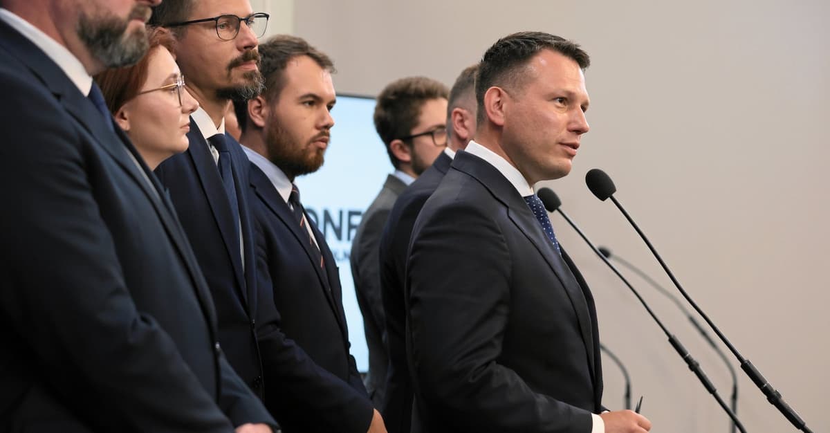 Mentzen proponuje Kaczyńskiemu spotkanie. Chce rozmawiać o rządzie technicznym