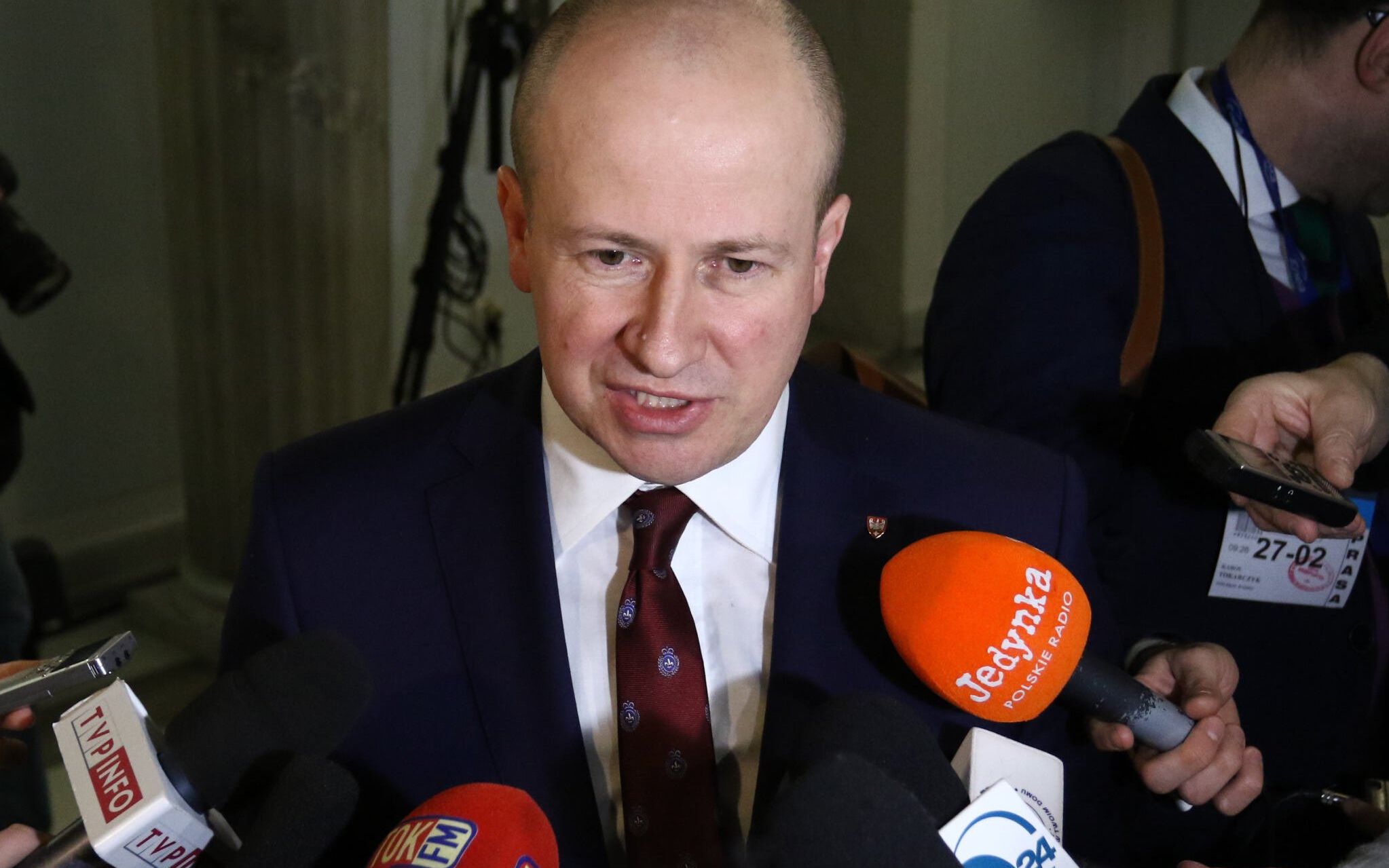 27.02.2018 Warszawa , Sejm . Bartomiej Wroblewski , posel PiS .
Fot. Slawomir Kaminski / Agencja Gazeta