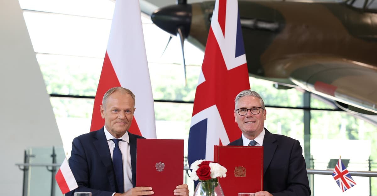 Polska podpisała traktat z Wielką Brytanią w zakresie bezpieczeństwa i obrony